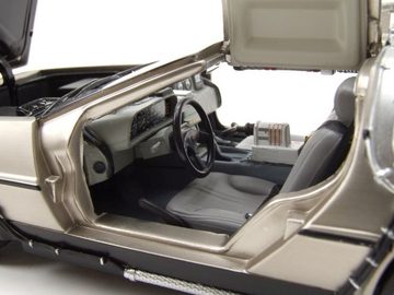 Sun Star Modellauto DeLorean Back to the Future Zurück in die Zukunft Teil 3 Modellauto, Maßstab 1:18
