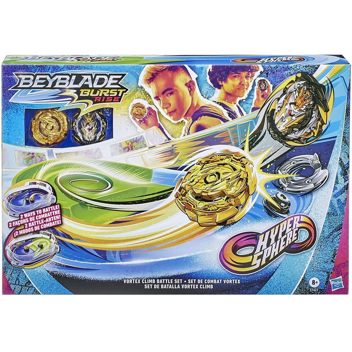Hasbro Spiel, »Hasbro E7621 Beyblade Burst Rise Hypersphere Vortex Climb BattleSet, Arena