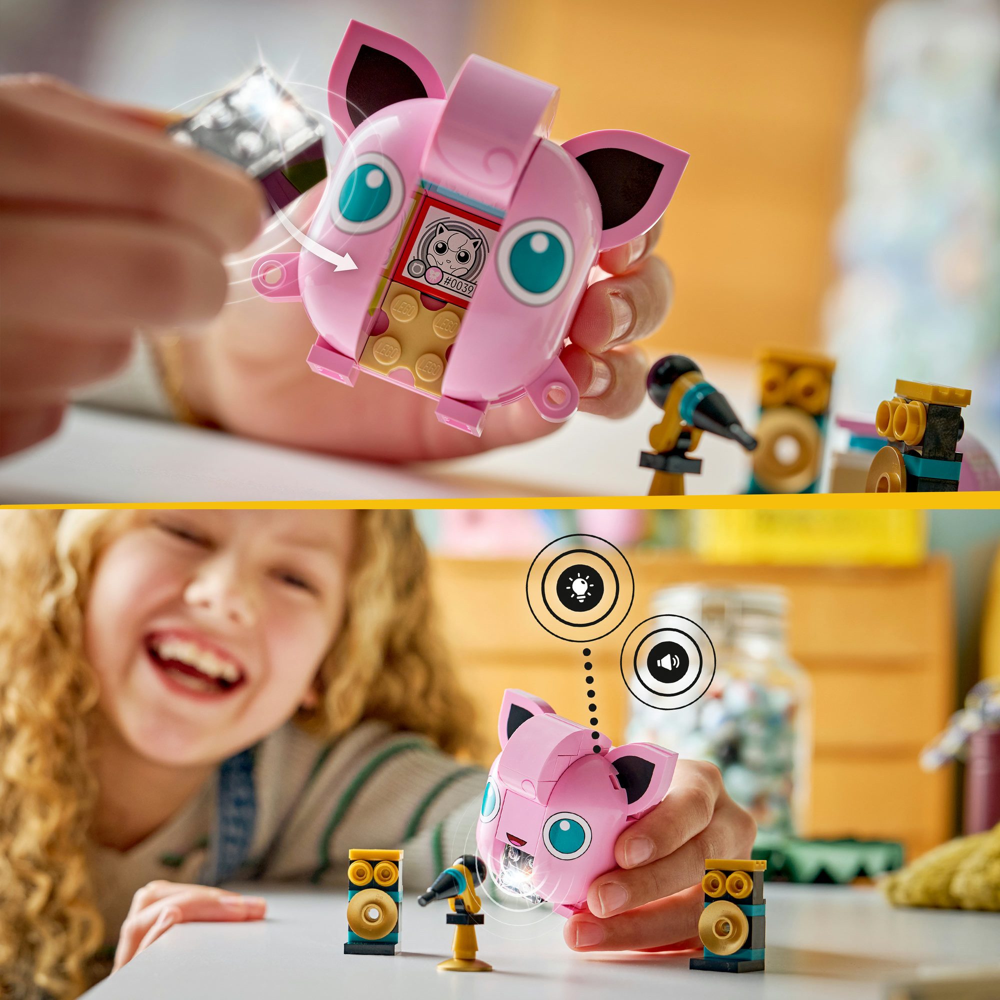 LEGO® SMART Play: Pummeluff-Konzert (72159), LEGO Pokémon Konstruktionsspielsteine, (88 St), Mit SMART Brick kombatibel (nicht enthalten)