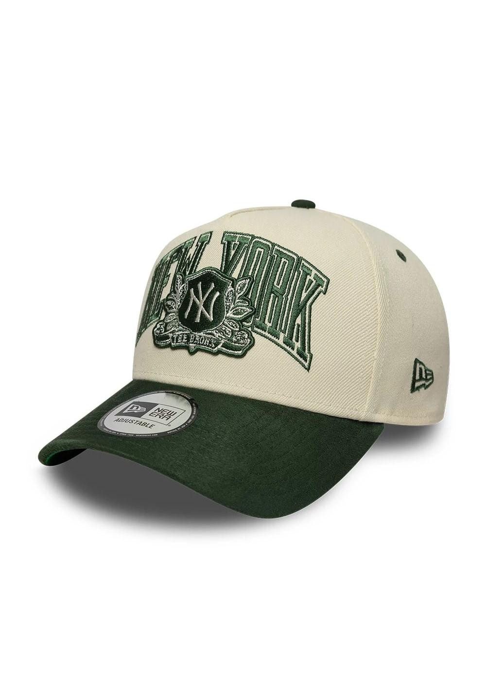 New Era Baseball Cap New York Yankees Suede Script 9Forty E-Frame Cap New Era Grün (1-St)