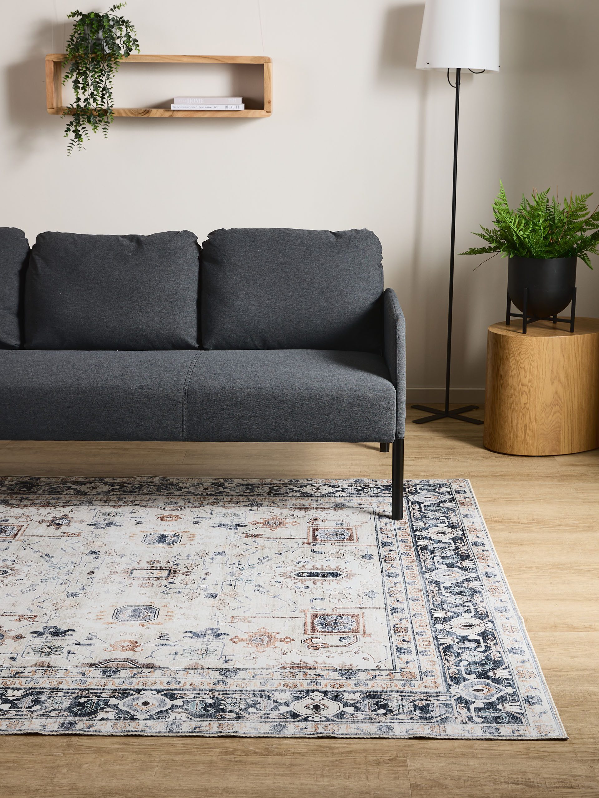 Interiyou Teppich Gent, Rechteckig, Höhe: 5 mm, Vintage Kurzflor für Wohnzi günstig online kaufen