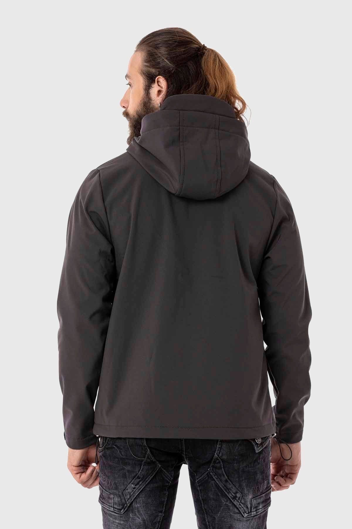 Cipo & Baxx Funktionsjacke Jacke im unifarbenen Look günstig online kaufen