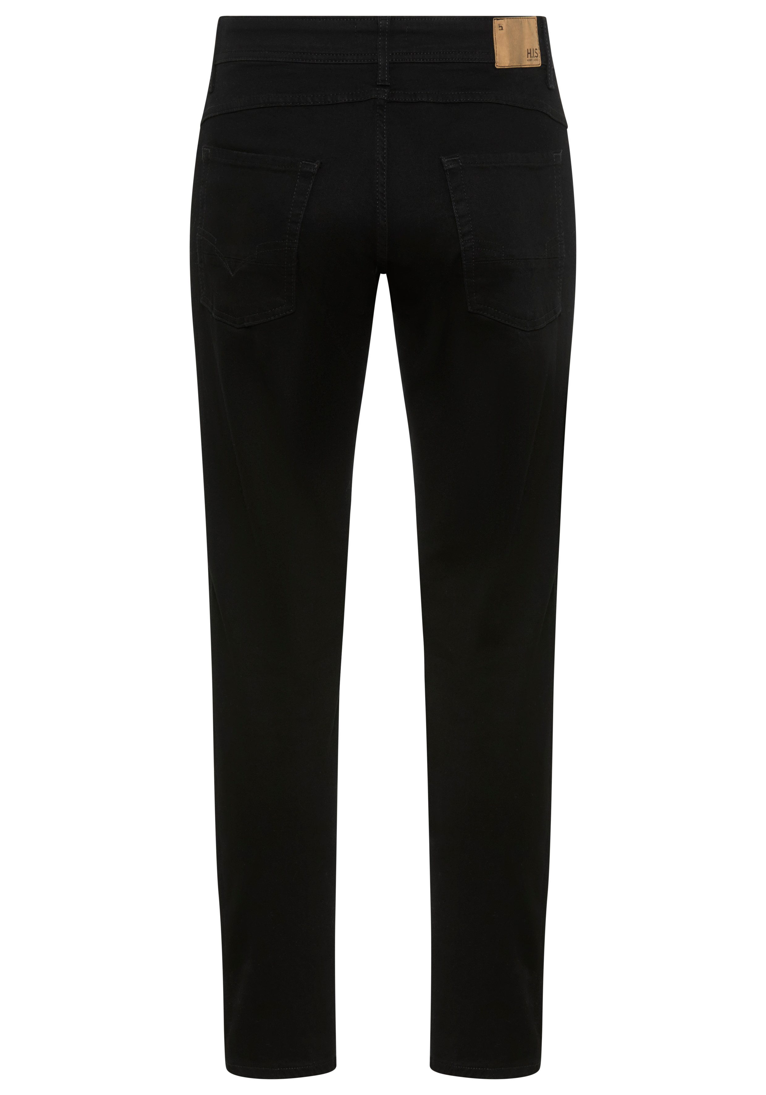 H.I.S Straight-Jeans NEW DALE gerades Bein, mit Used-Effekten, niedrige Leibhöhe