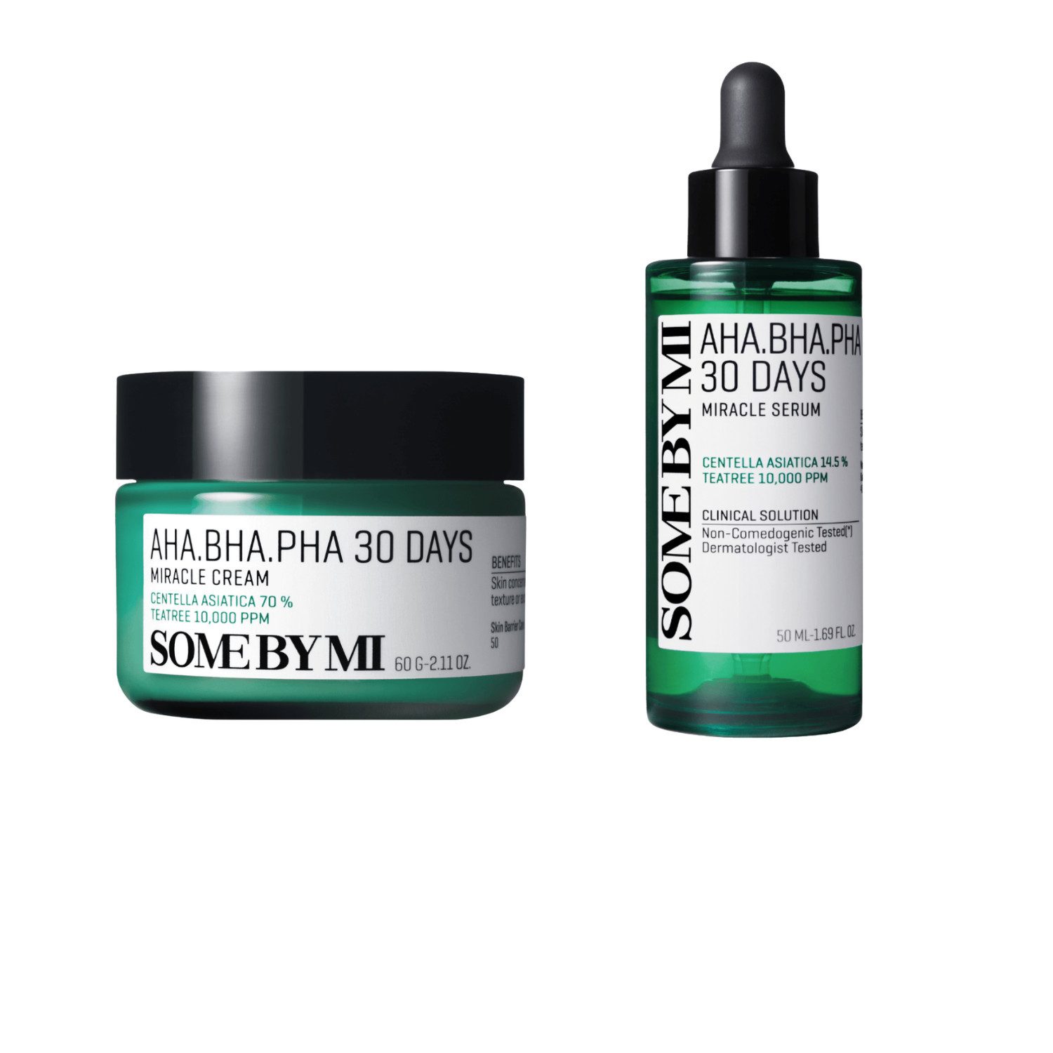 Some By Mi Tagescreme SOME BY MI AHA·BHA·PHA 30 Days Miracle Set – Serum 50 ml + Cream 60 g