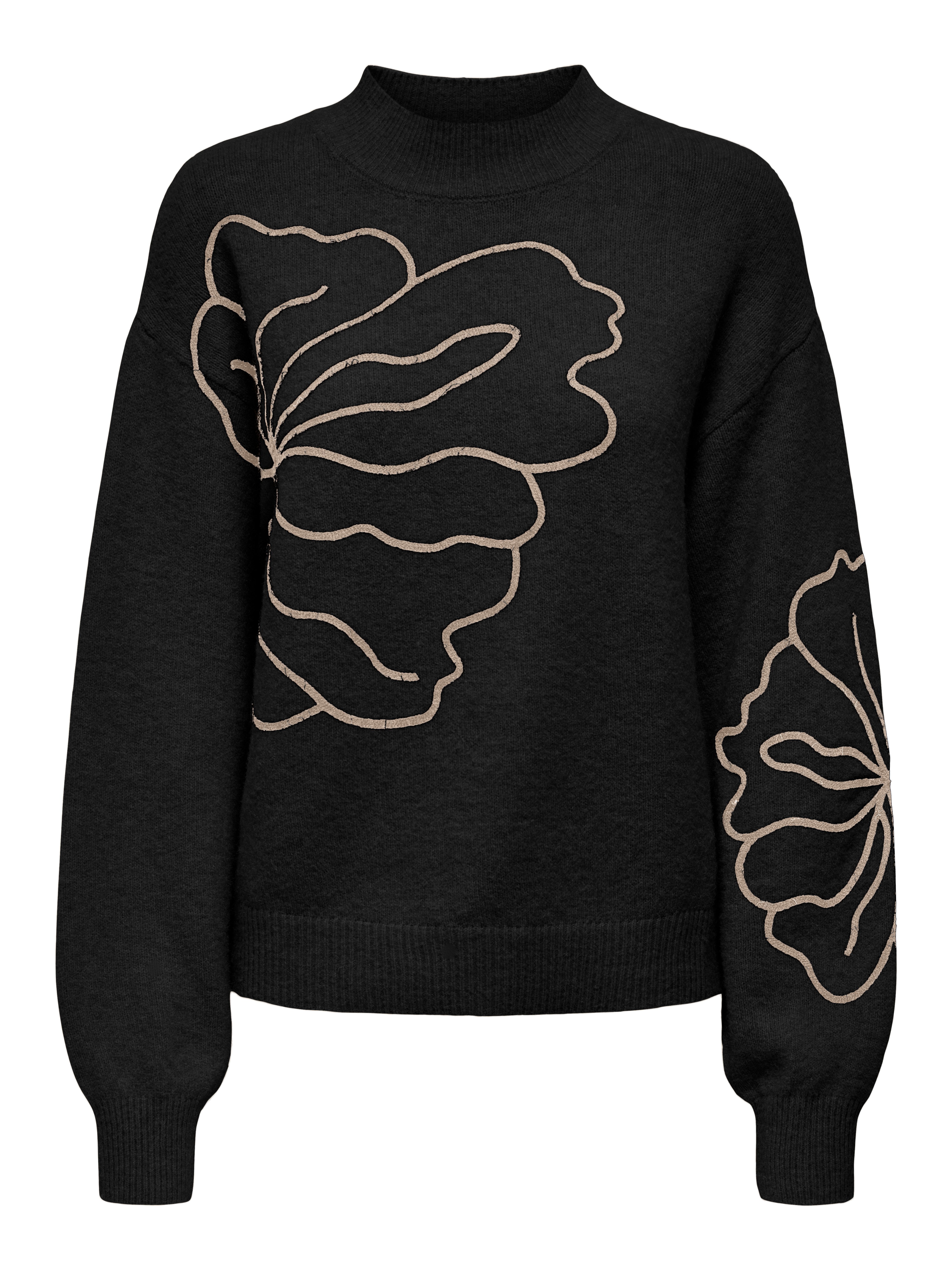 JDY Strickpullover JDYJELLA L/S FLOWER PULLOVER günstig online kaufen