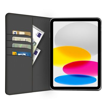 CoolGadget Tablet-Hülle Book Case Tablet Tasche für iPad 10. Generation 27,6 cm (10,9 Zoll), Hülle Klapphülle Cover für iPad 10.9 (2022) Schutzhülle