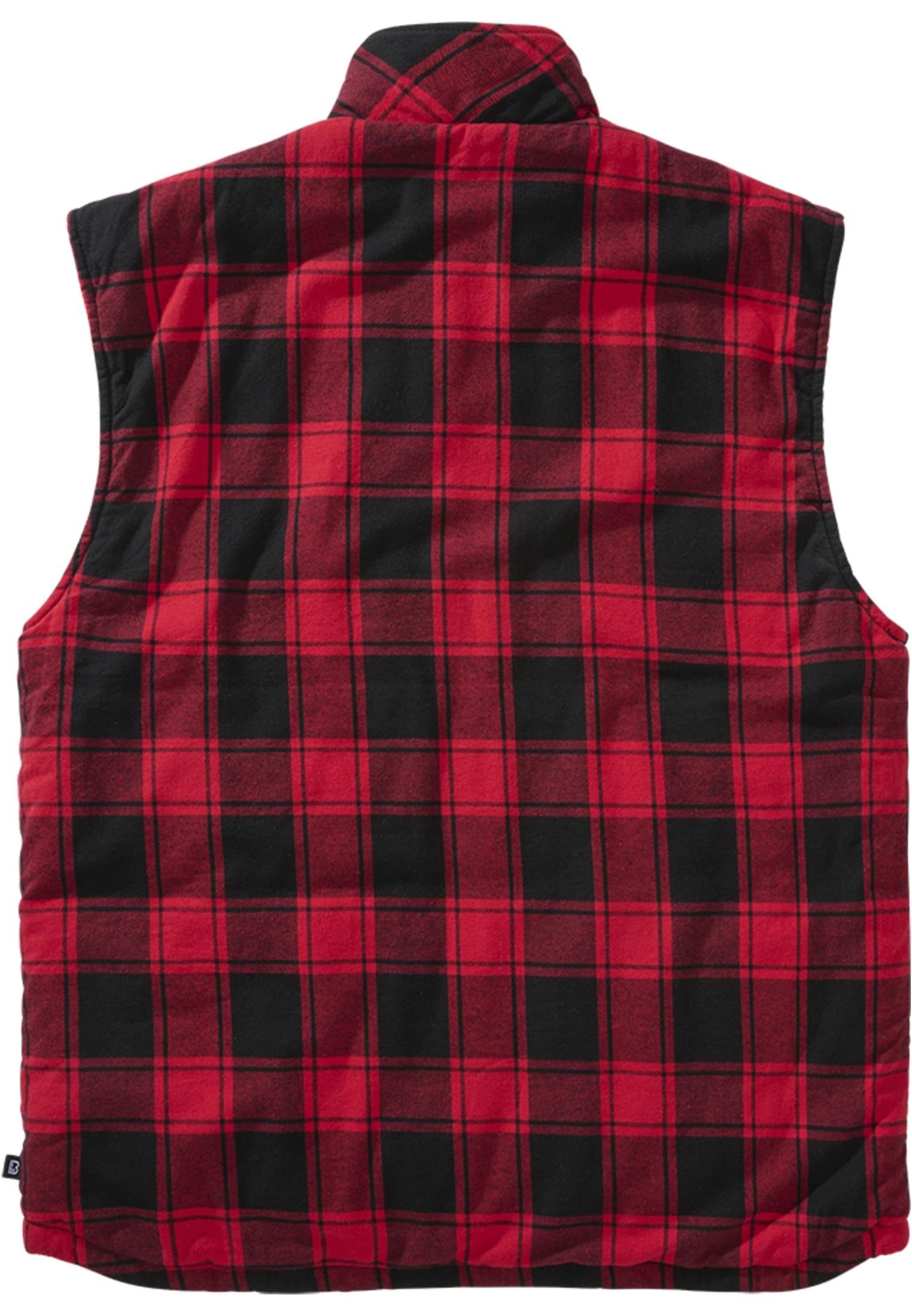 Lumber Vest red/black Jerseyweste (1-tlg) Herren Brandit