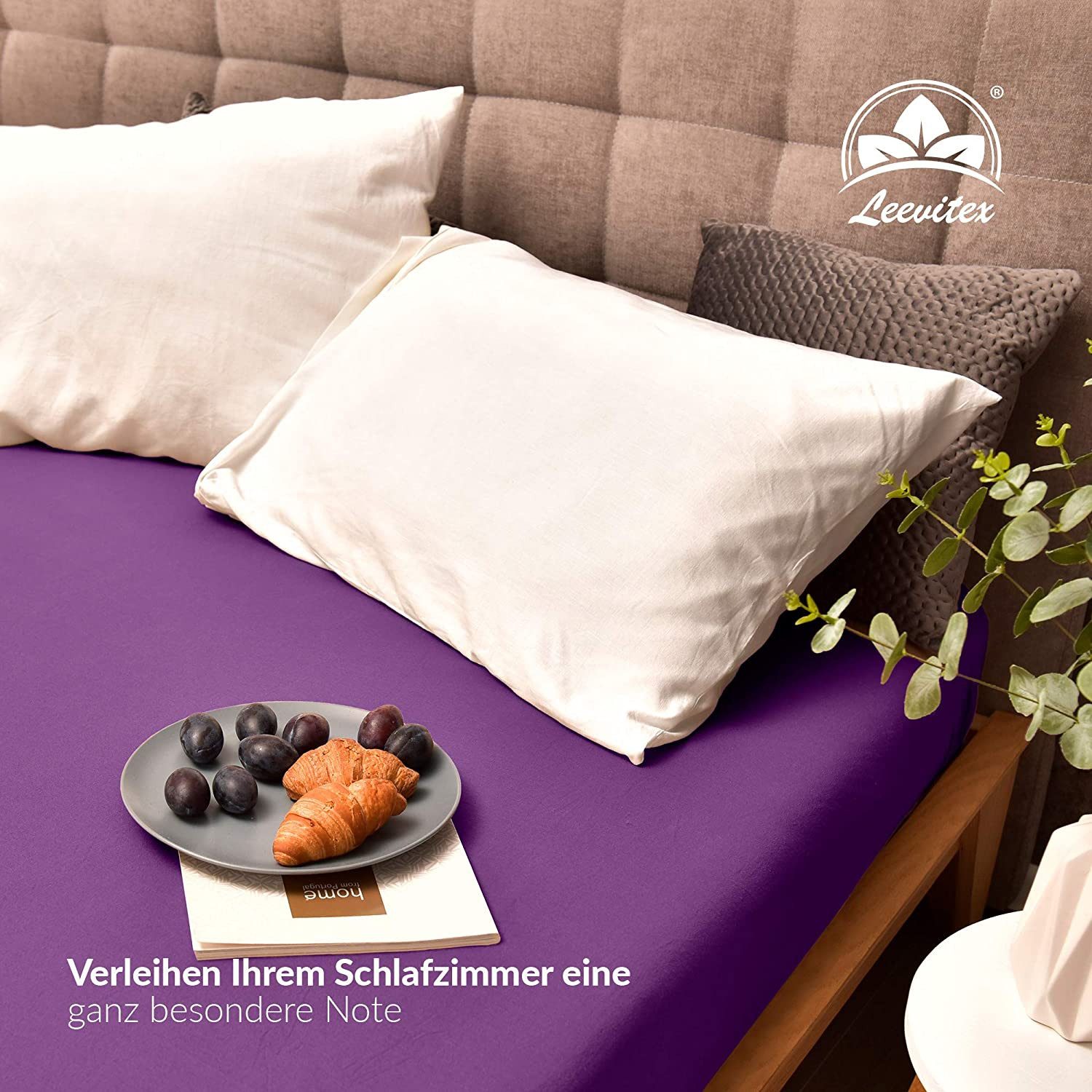 leevitex® Spannbettlaken Spannbettlaken Boxspringbett & Wasserbett Spannbet günstig online kaufen