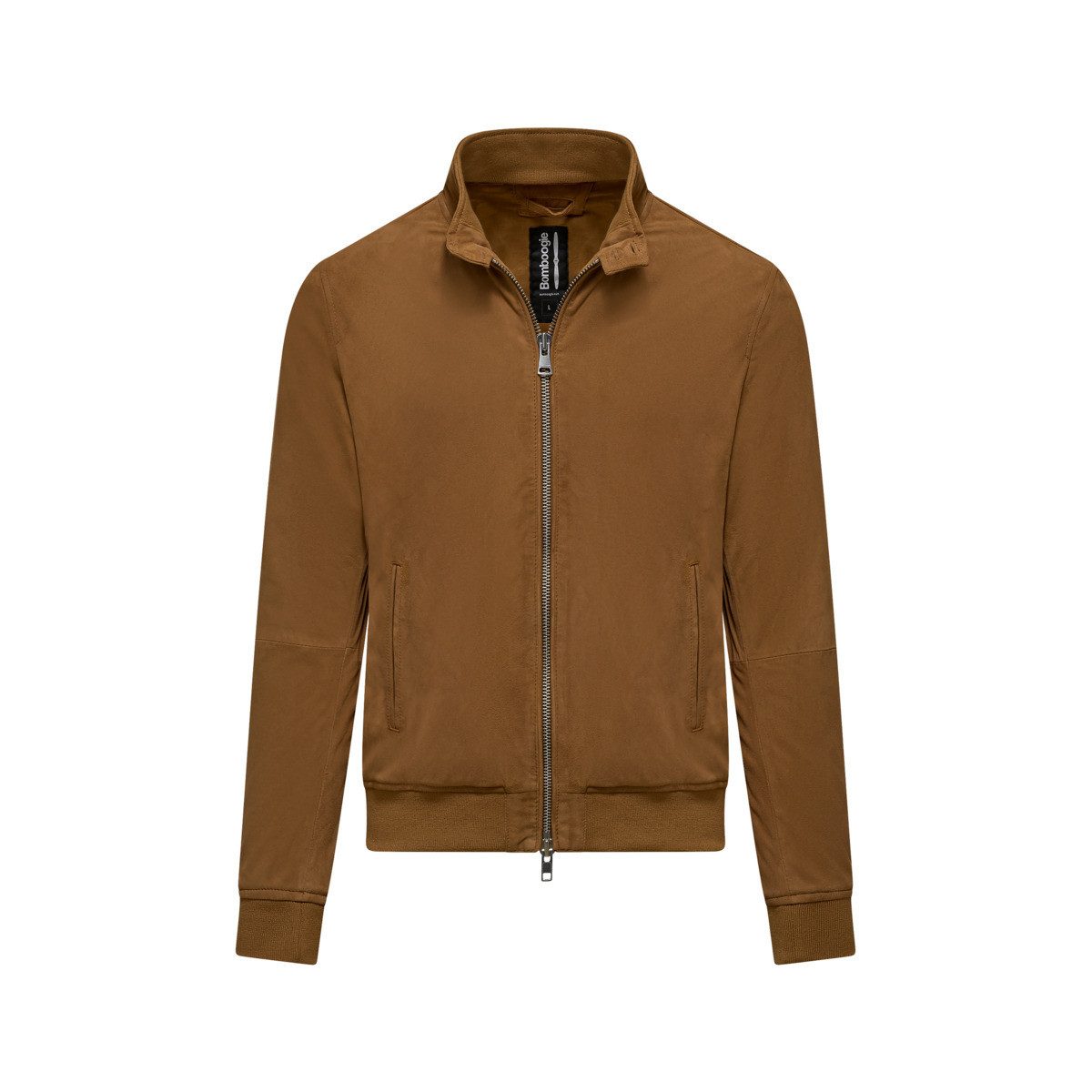 Bomboogie Lederjacke Collo in Piedi Herren Bomberjacke, Freizeitjacke, Blazer, Pufferjacke, Übergangsjacke