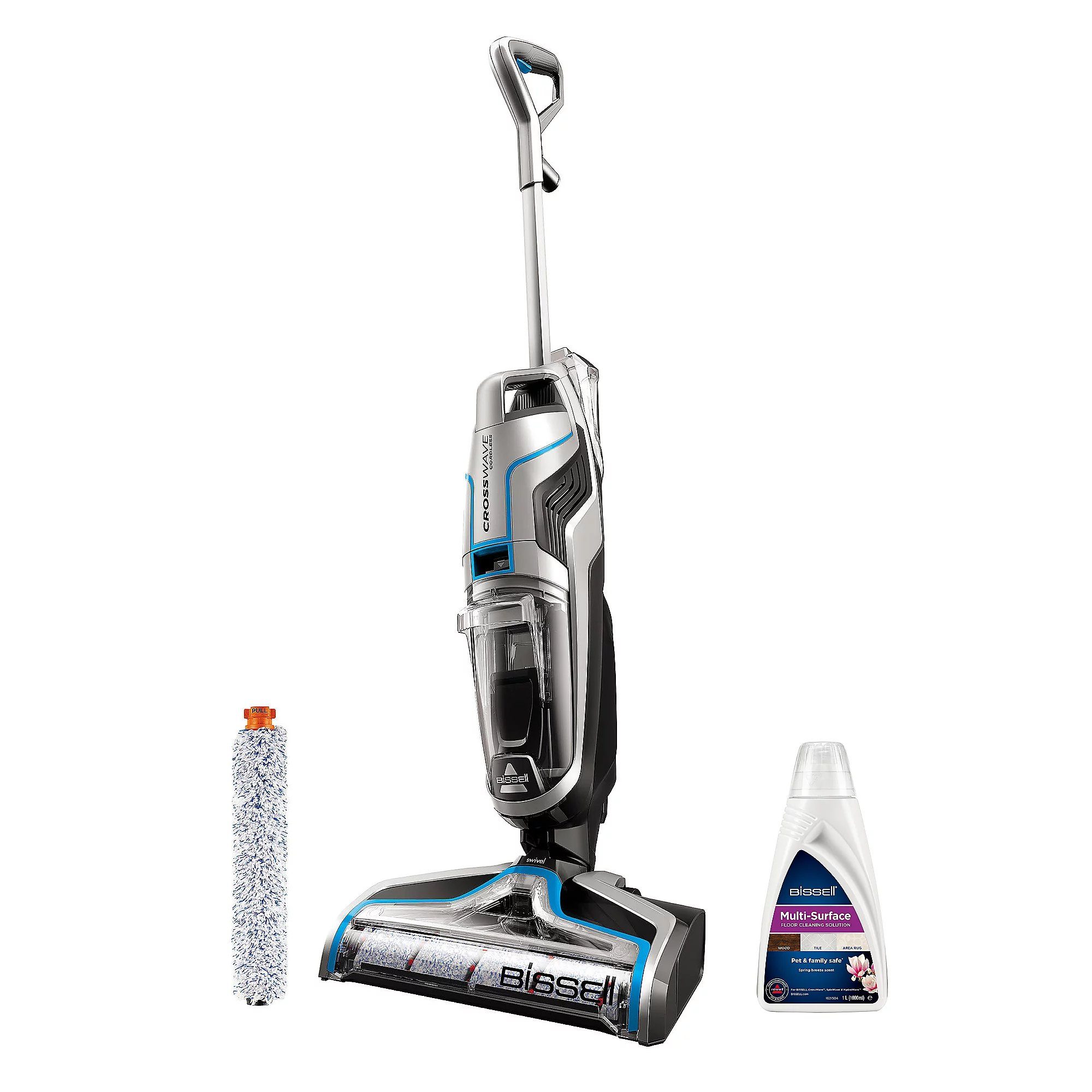 Bissell Nass-Trocken-Akkusauger Cordless Pro, 250,00 W, beutellos, 3-in-1  Gerät: Saugen, Wischen und Trocknen