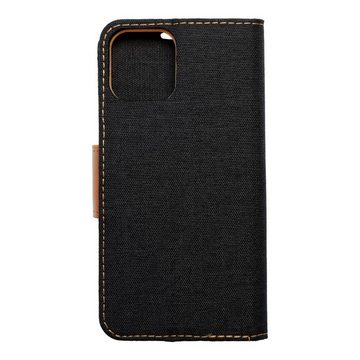 König Design Handyhülle Apple iPhone 12 / 12 Pro, Schutzhülle Schutztasche Case Cover Etuis Wallet Klapptasche Bookstyle