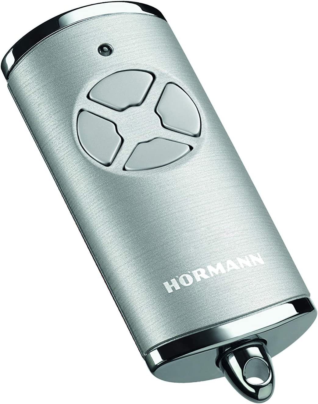 Garagentor-Funkempfänger Hörmann Handsender HSE4 868-BS Hochglanz Chrom Silber Fernbedienung