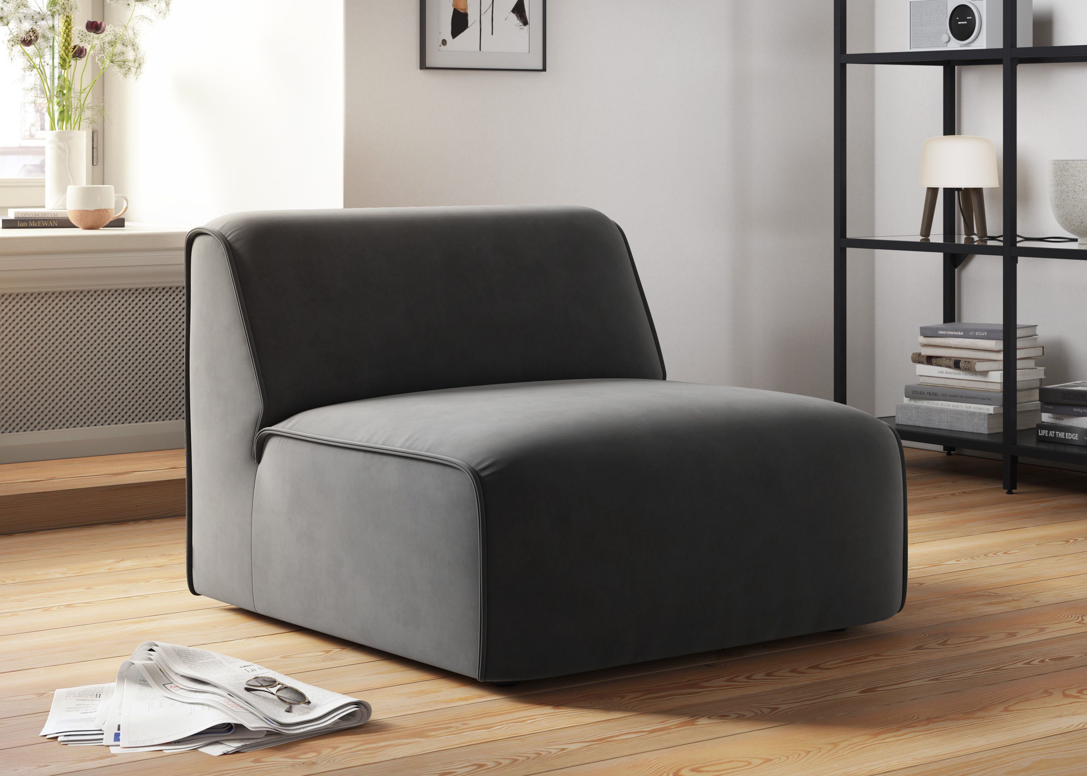 RAUM.ID Sessel Merid Sofa-Mittelelement, Maße B/T/H: günstig online kaufen