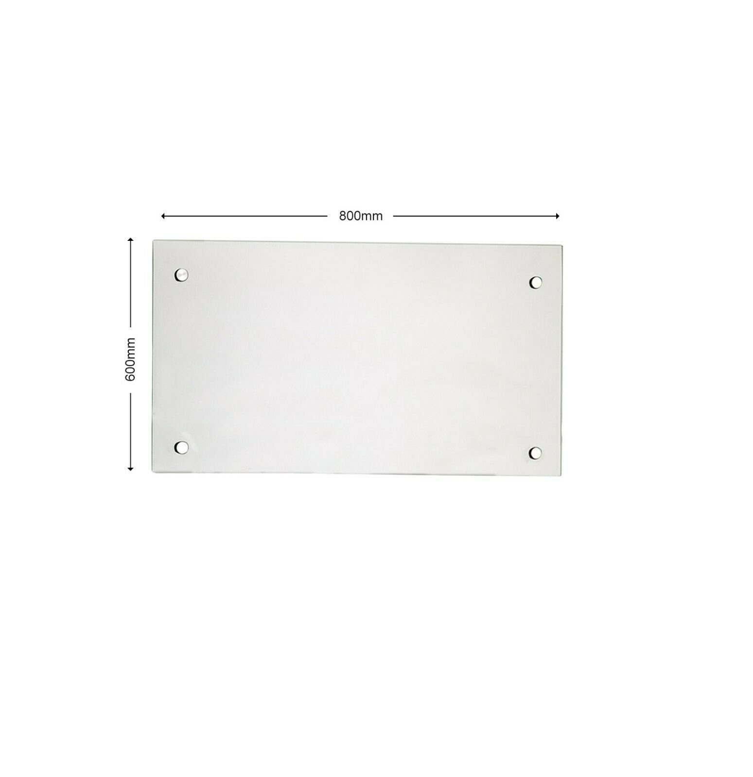 Steelboxx Spülenschrank Glas Küchenrückwand 60 x 80 x 0,6cm Klarglas Herd (1-St) 6mm Sicherheitsglas inkl. Montagematerial - ansprechendes Design - effektiver Spritzschutz - kratzfest und pflegeleicht. Reduzierter Preis € 37,90. Unverbindliche Preisempfehlung € 49,90