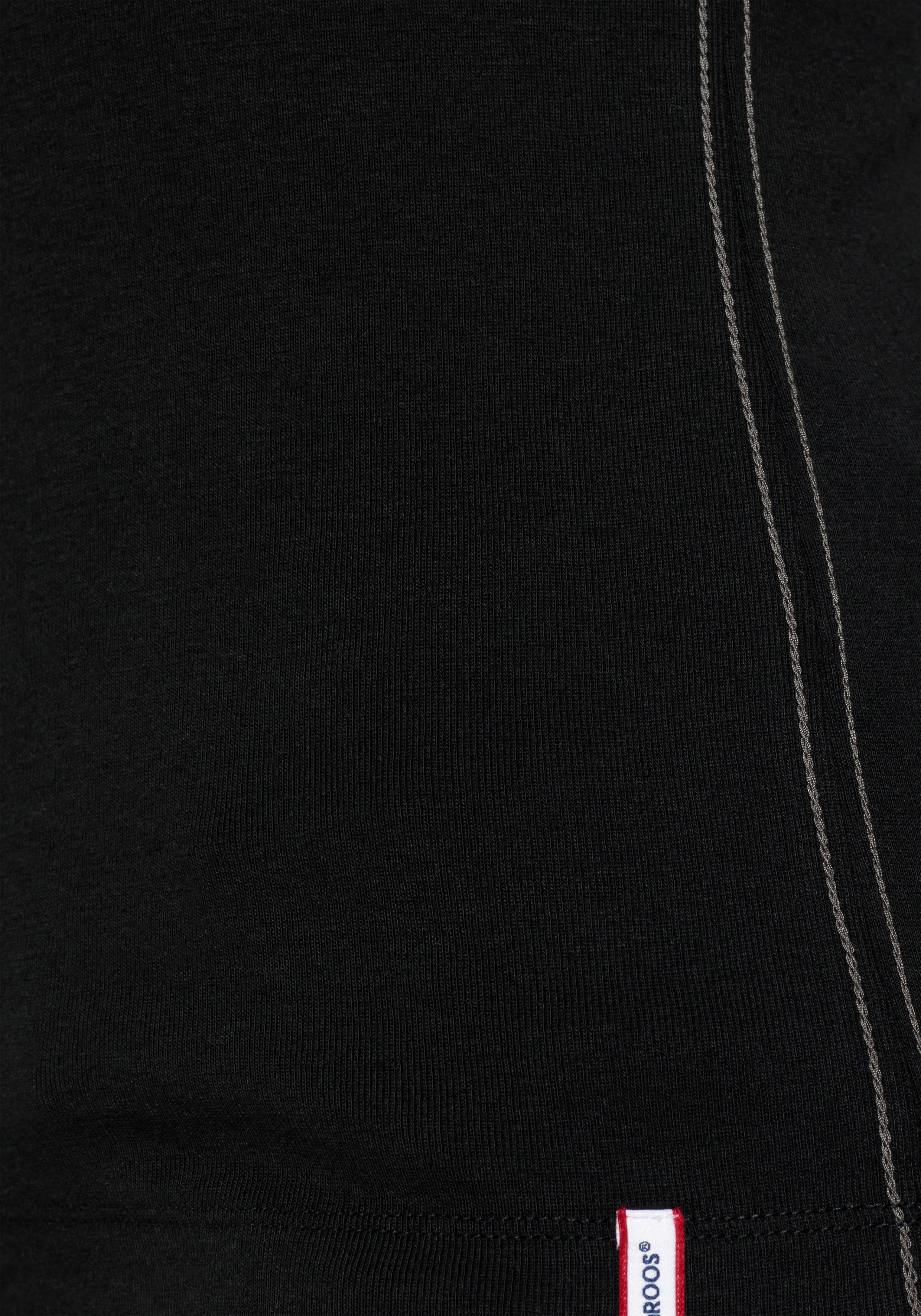 KangaROOS Longsleeve Langarm, sehr figurbetont, aus Rippware, aus 100% Baumwolle