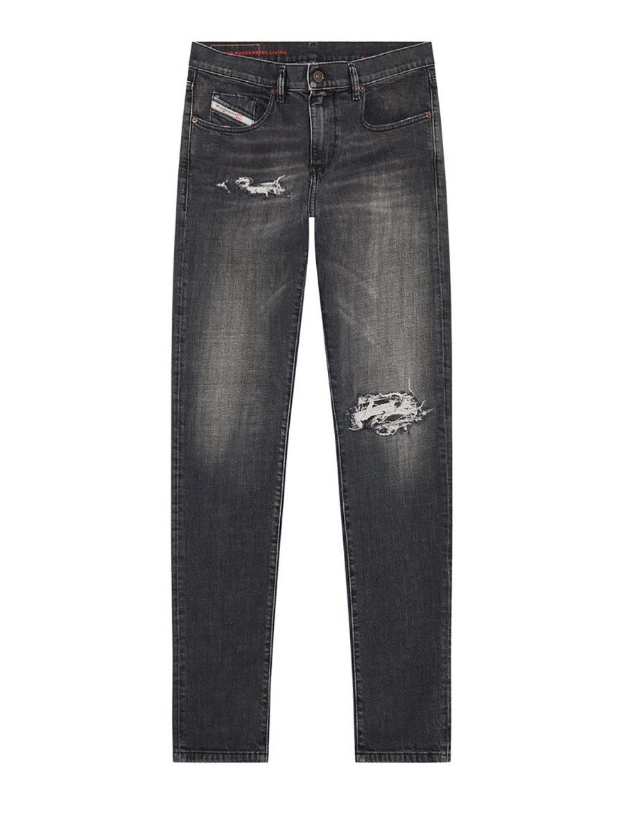 Diesel Slim-fit-Jeans Stretch Hose - D-Strukt 09F07 - Länge:32