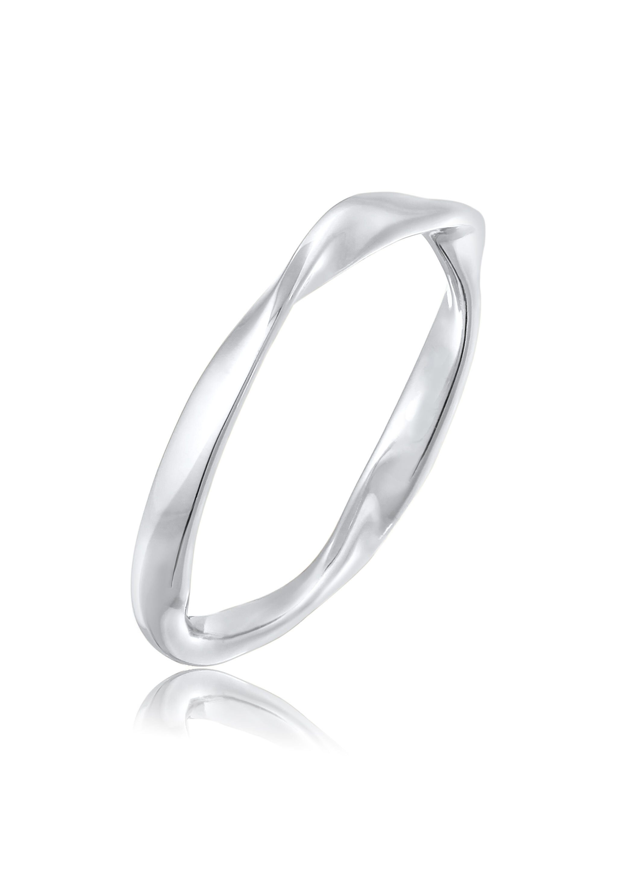 Elli Fingerring Bandring Gedreht Stapelring Basic günstig online kaufen