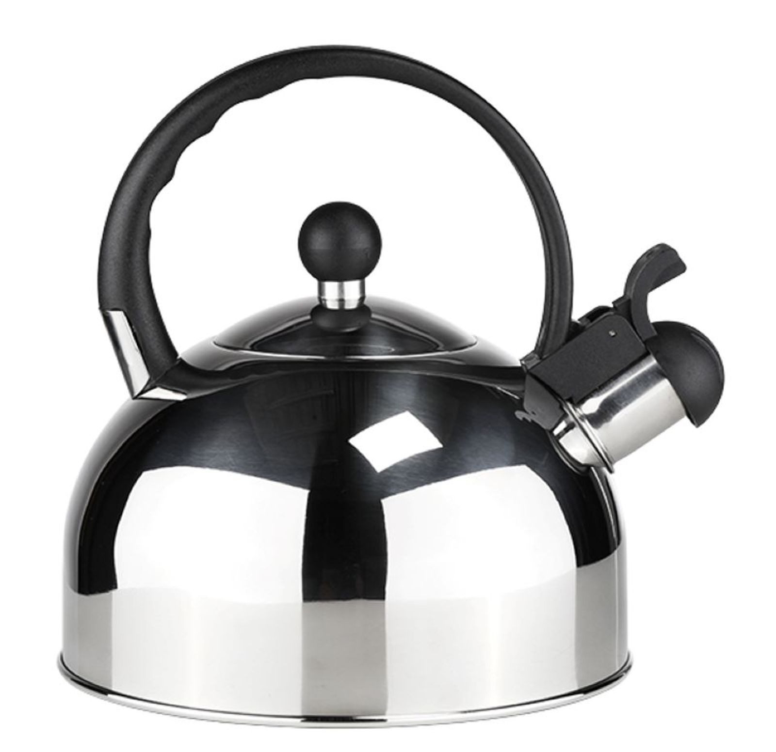 Wasserkessel Edelstahl Flötenkessel, Wasserkocher Induktion, 2,5L