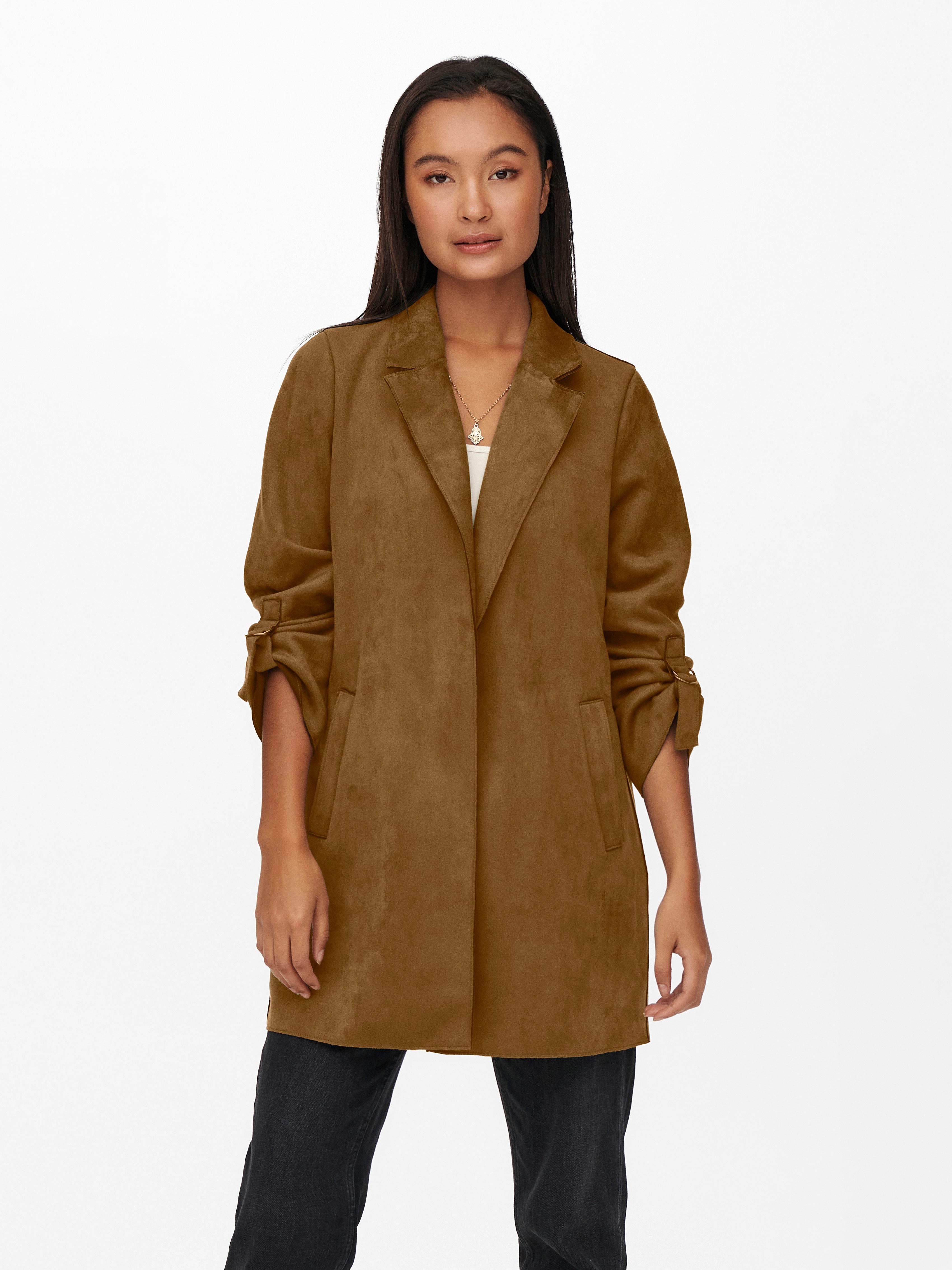 ONLY Langjacke ONLJOLINE FAUX SUEDE COAT günstig online kaufen