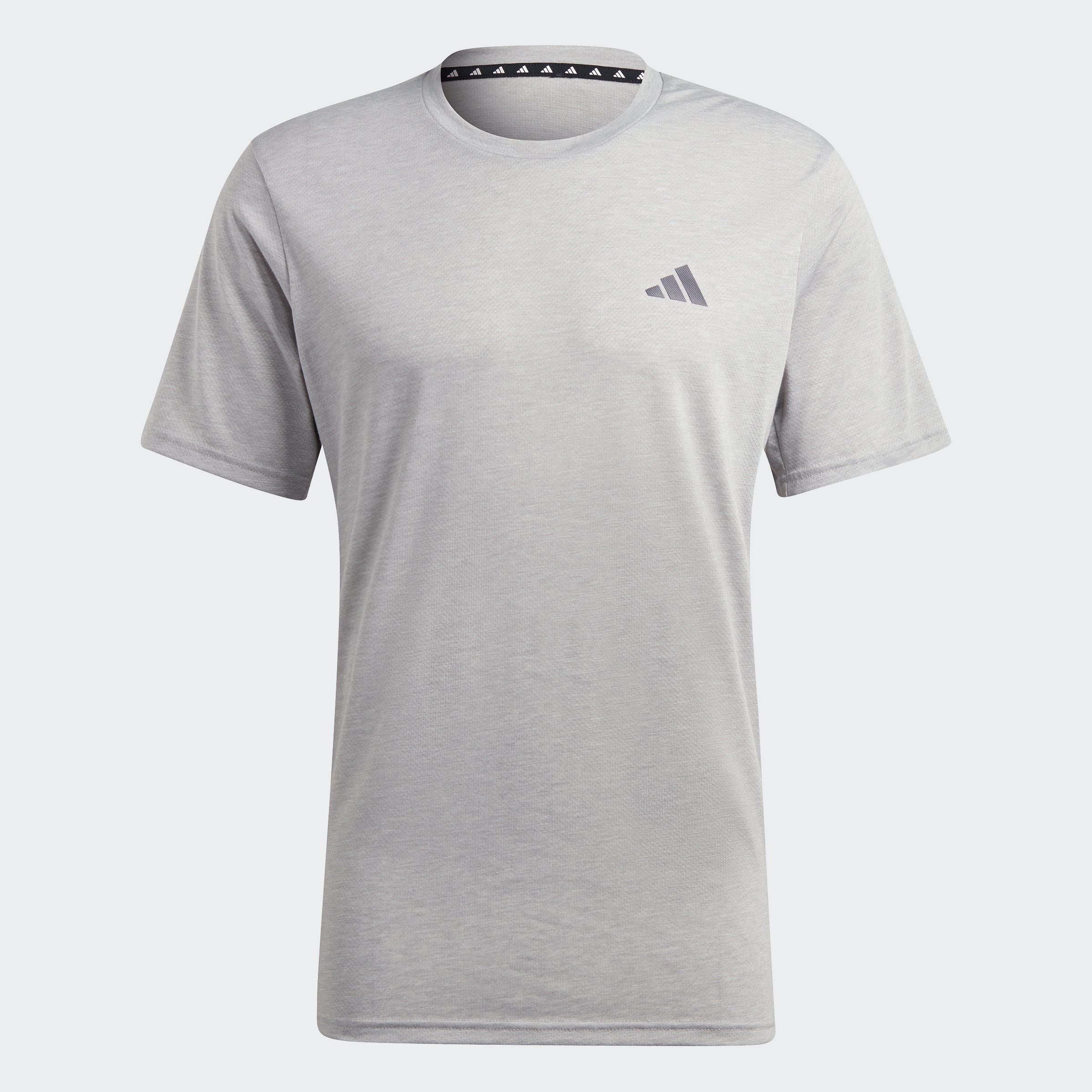 TRAIN Black Grey Medium TRAINING COMFORT ESSENTIALS Heather adidas / White Performance / T-Shirt