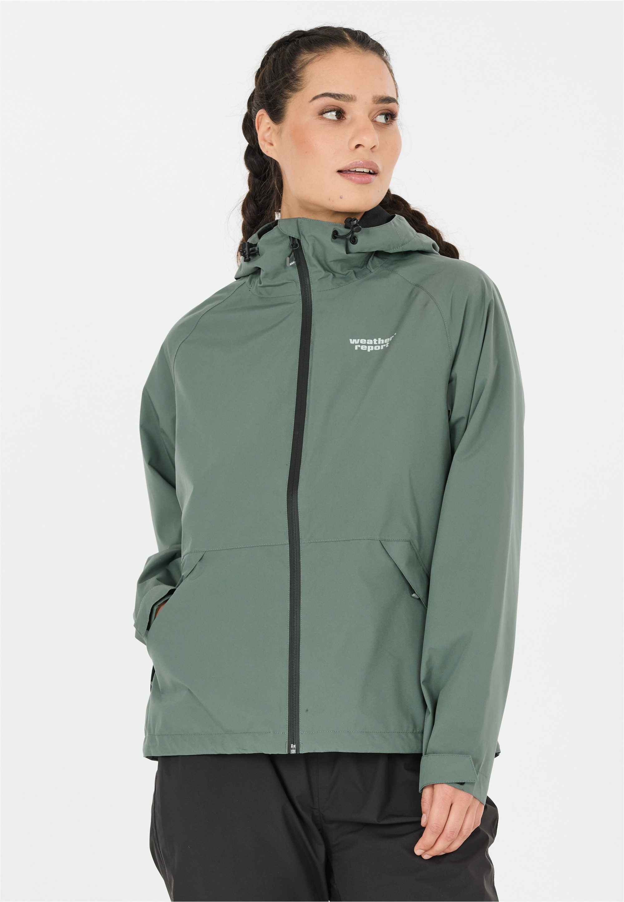 WEATHER REPORT Outdoorjacke Gust mit getapten Nähten