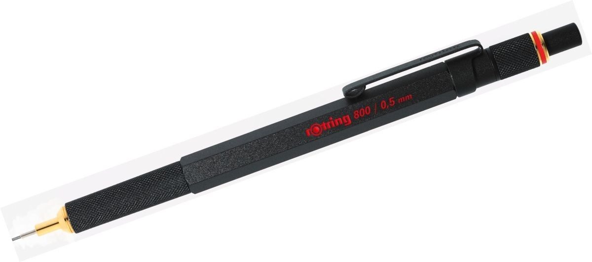 ROTRING Bleistift Feinminenbleistift 800 0,5mm HB schwarz
