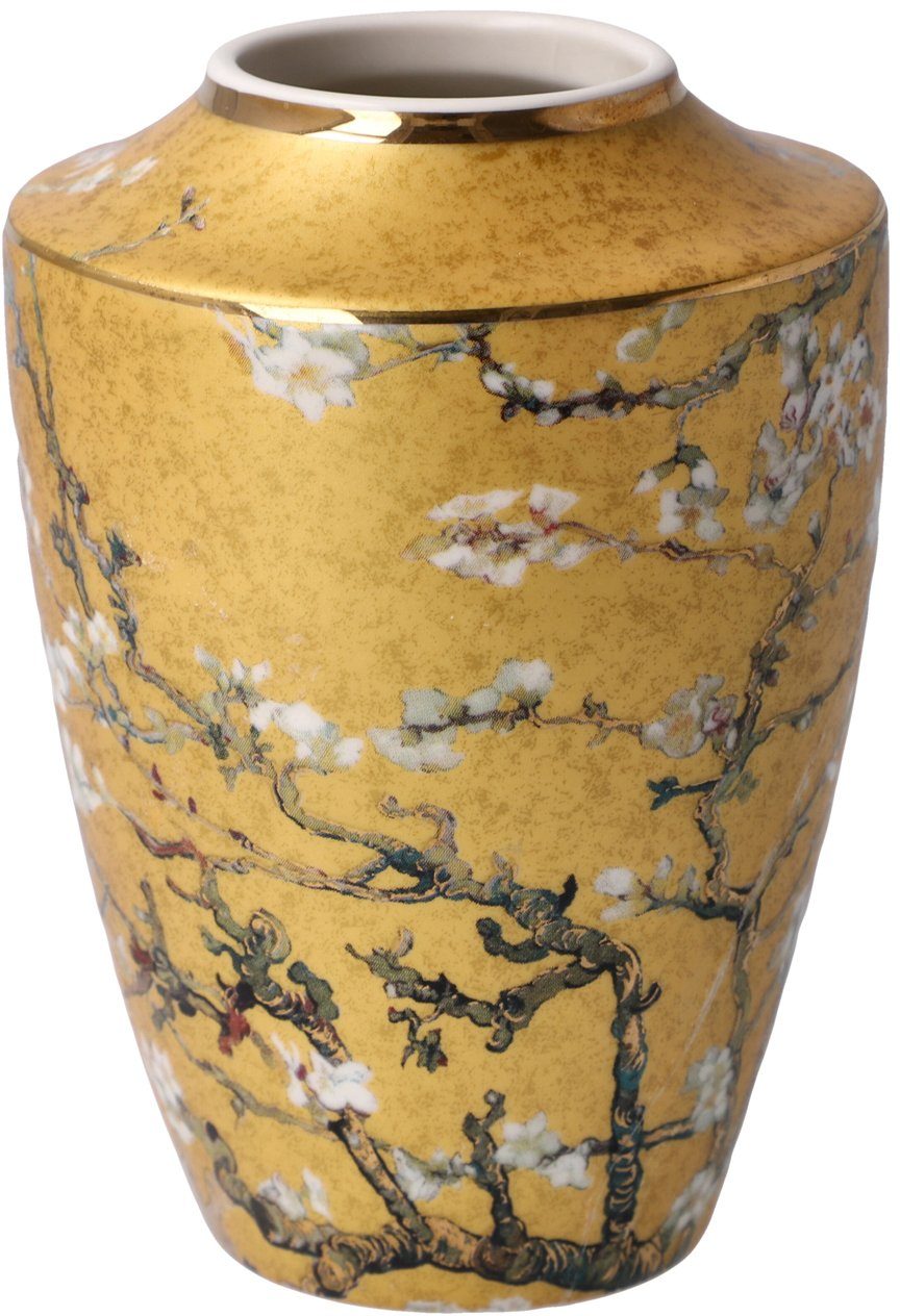 Vase Goebel Van Gogh - Branche D'amandier En Fleurs - Porcelaine 22,5 Cm - Réf 67062081