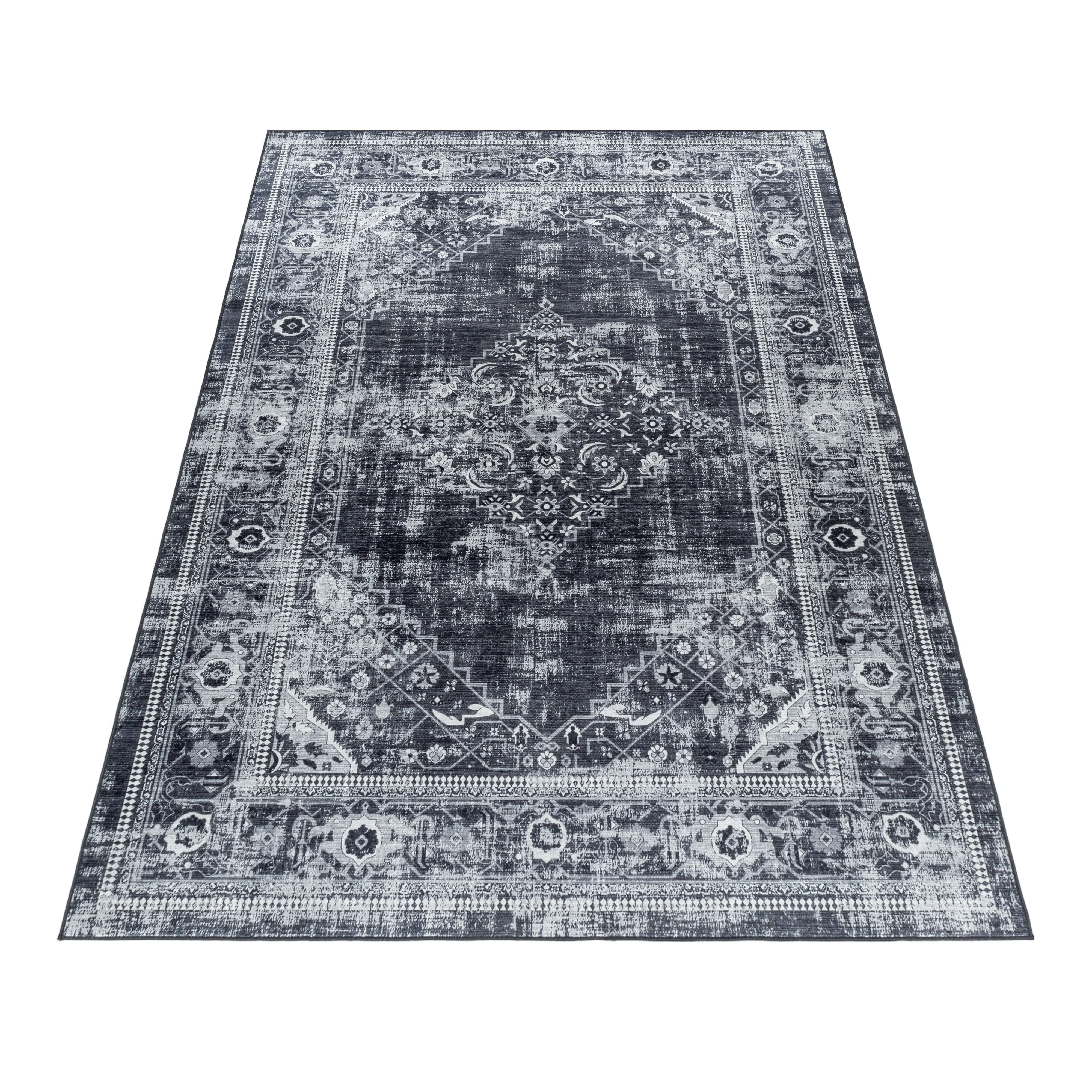 Stilvoll Günstig Teppich Teppich für den Flur oder Küche Orientalisches Design, Läufer, Höhe: 7 mm