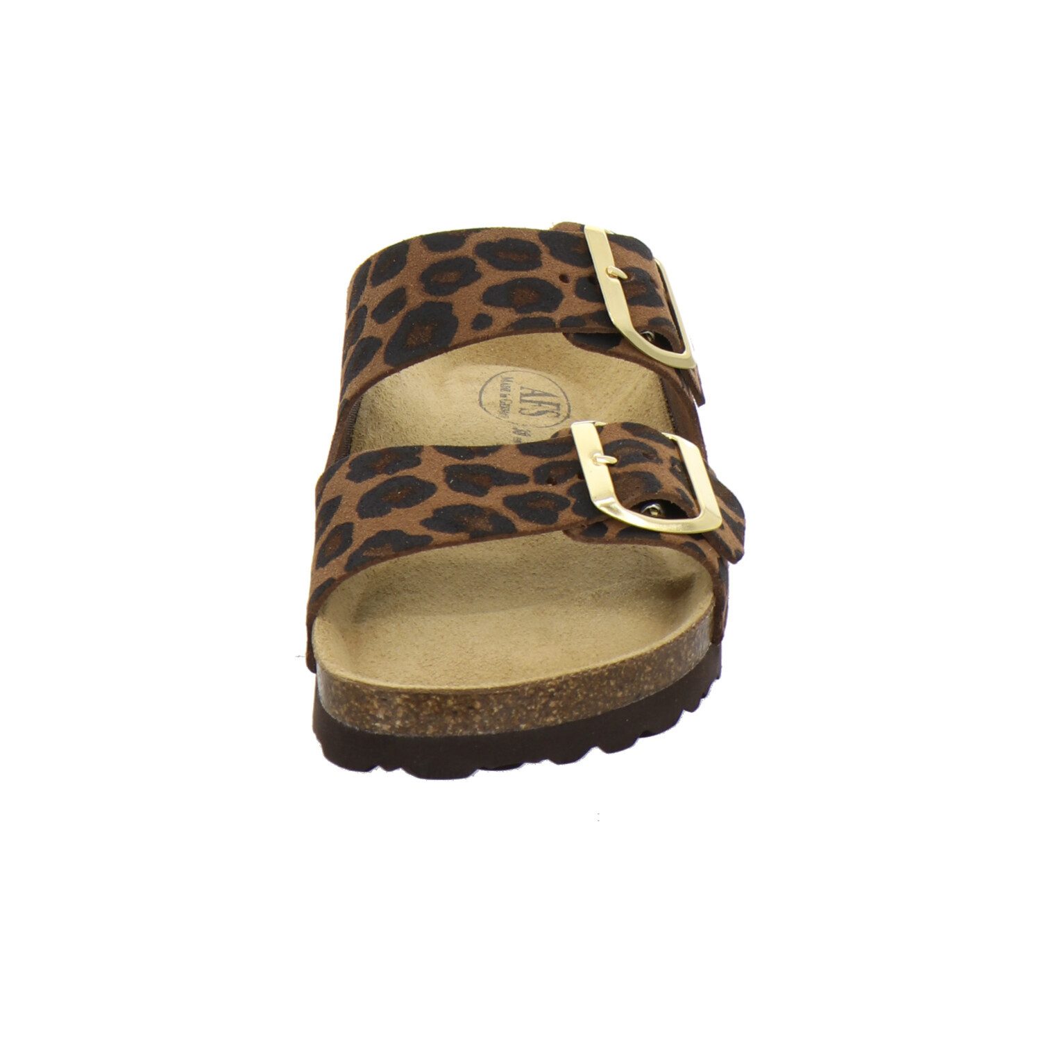 AFS-Schuhe 210093 Zweischnaller Pantolette für Damen mit Fußbett, bequeme S günstig online kaufen