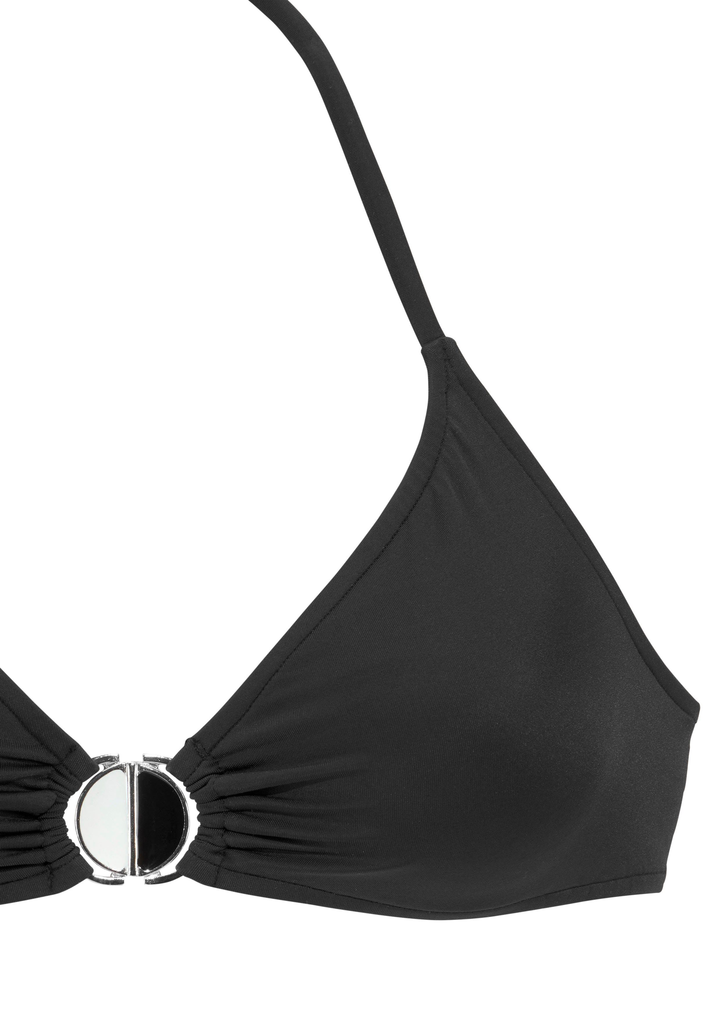 JETTE Triangel-Bikini mit Zier-Accessoires
