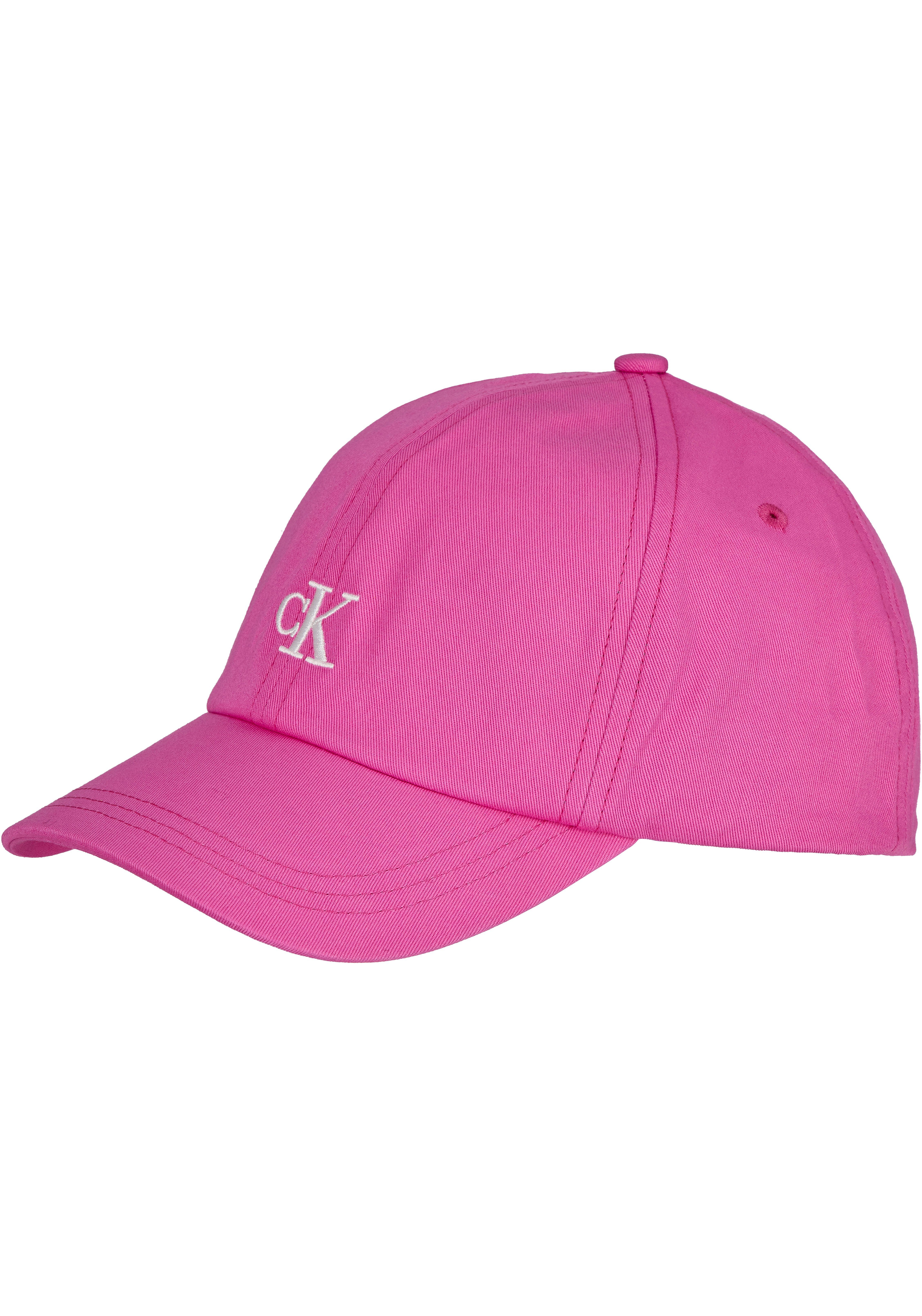 Calvin Klein MONOGRAM für 16 Klettverschluss CAP mit Jahre Baseball Jeans bis Kinder Cap Amour Pink BASEBALL