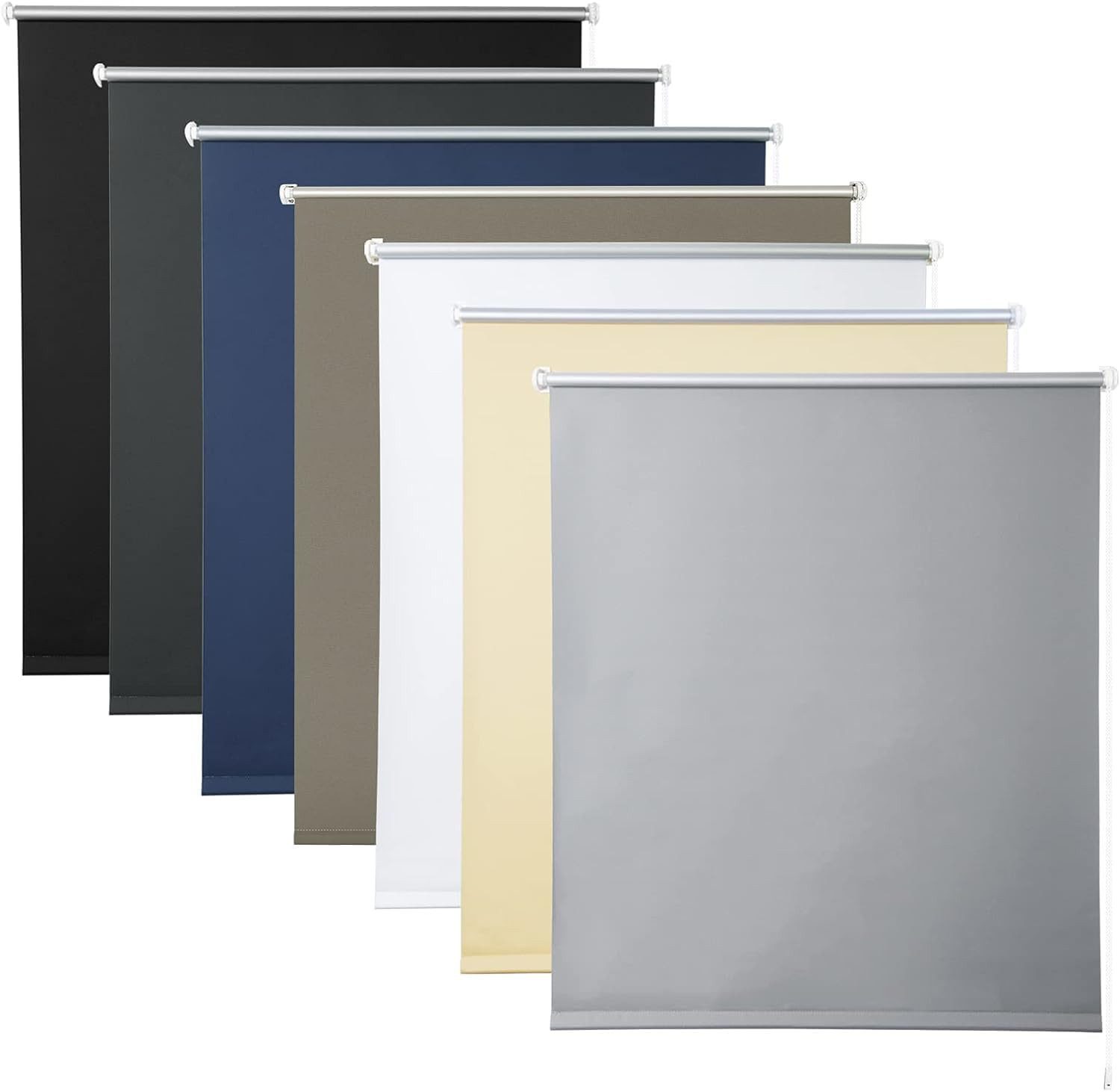 Verdunklungsrollo, Woltu, verdunkelnd, verspannt, Klemmfix, ohne Bohren eas günstig online kaufen