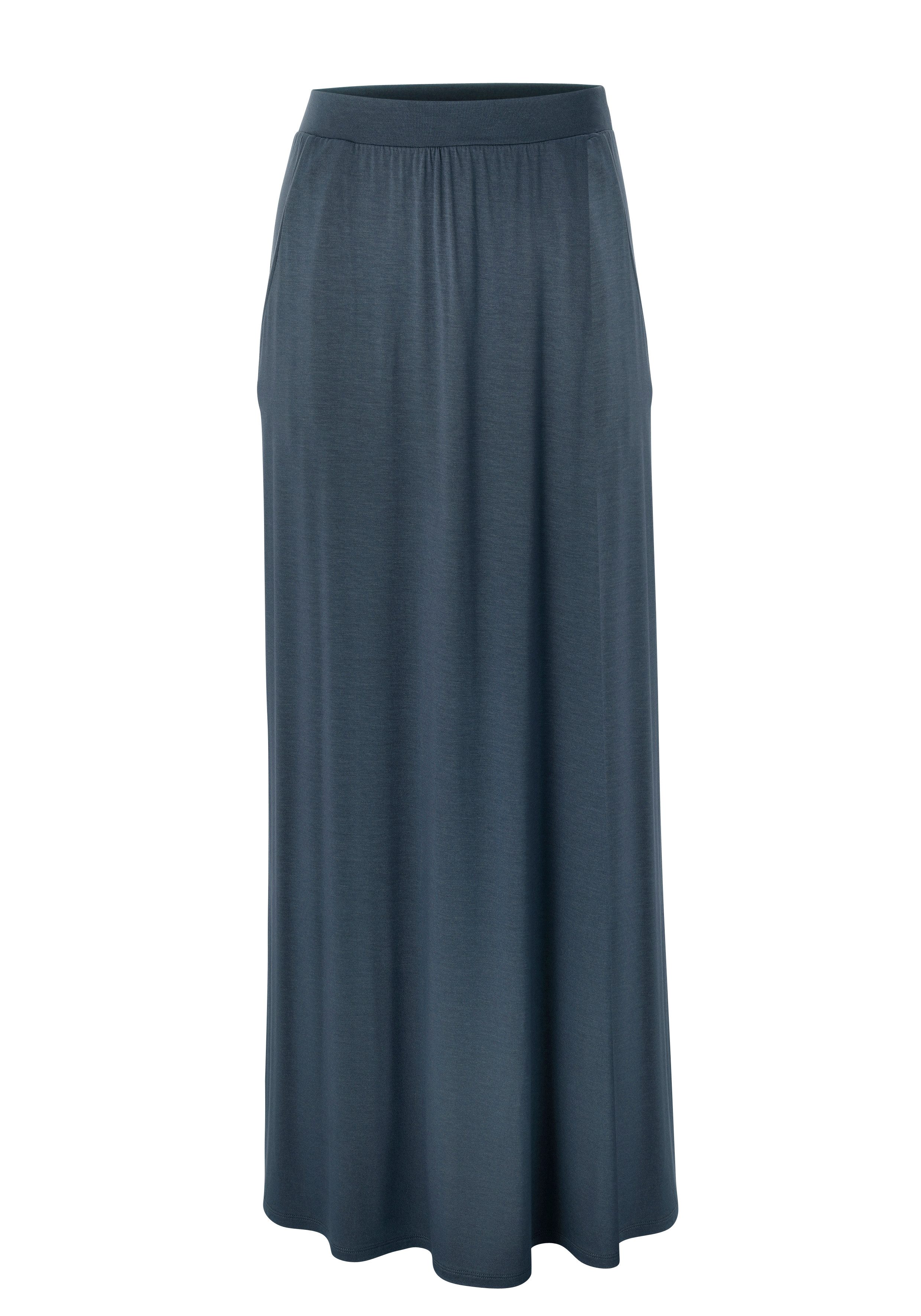 Aniston CASUAL Maxirock im Marine Look günstig online kaufen