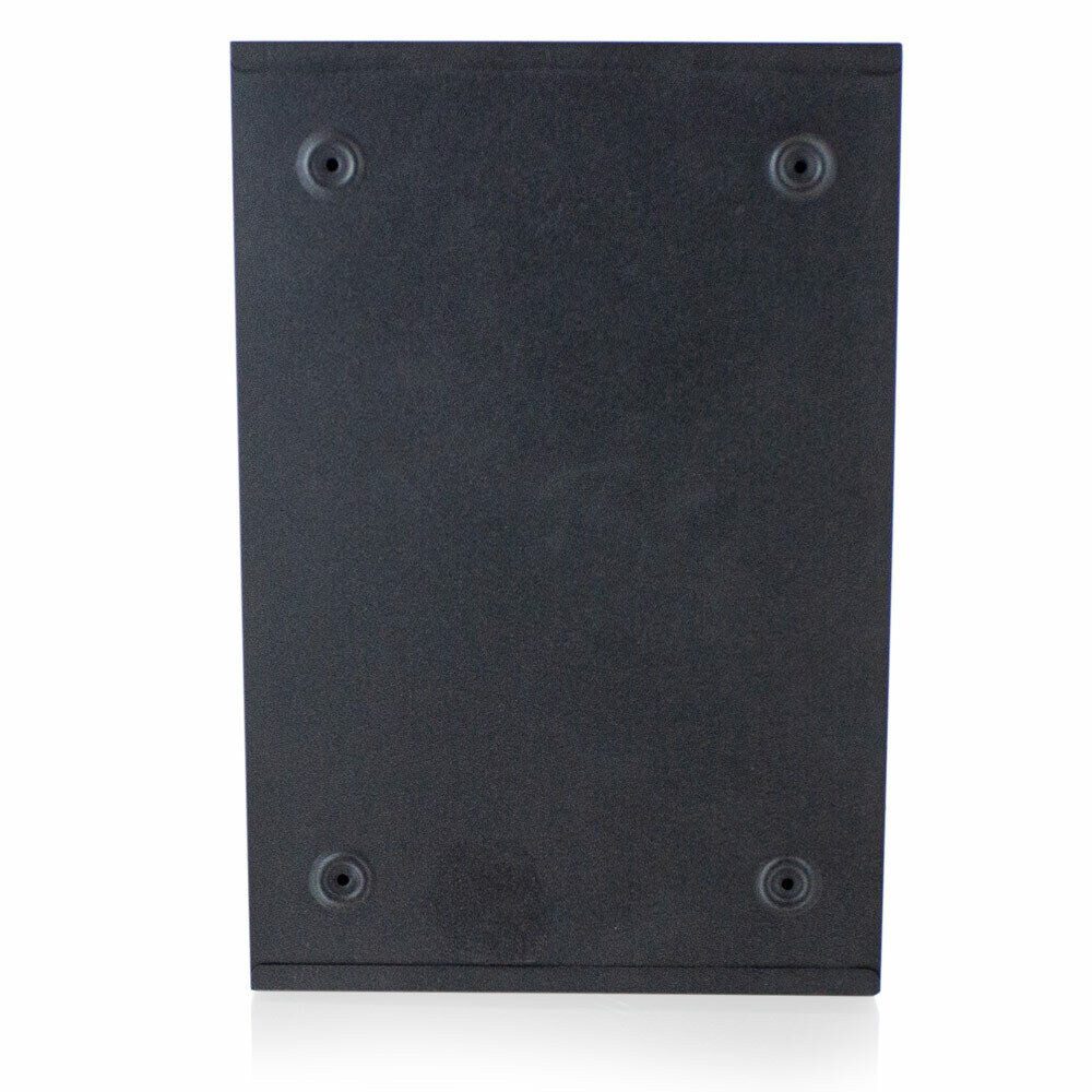 Bituxx Briefkasten klein mit Namensschild Schwarz (MS-16848) – Bild 4 von 5