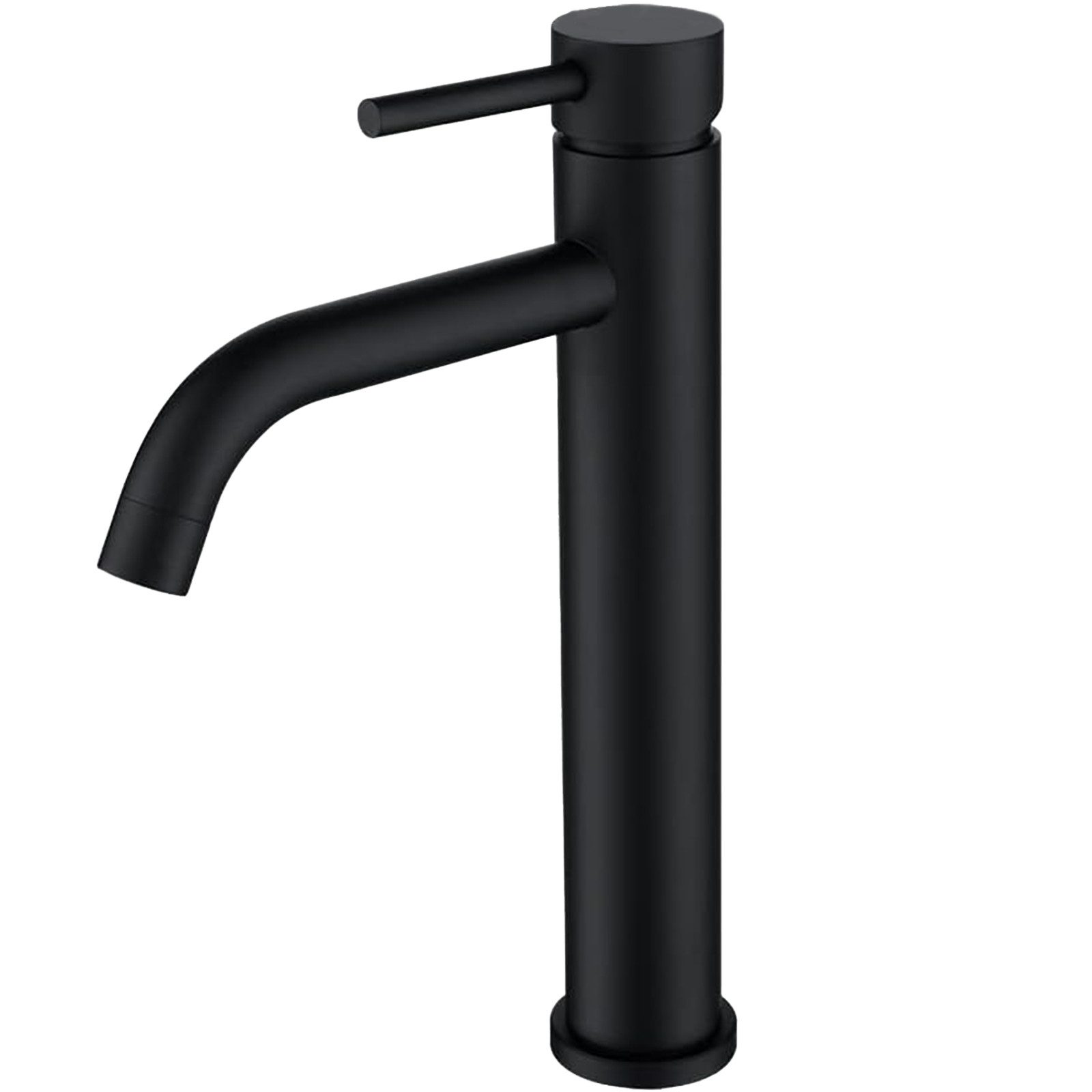 AICA Waschtischarmatur Wasserhahn Bad, Hoch Waschtischarmatur in Spotresist günstig online kaufen