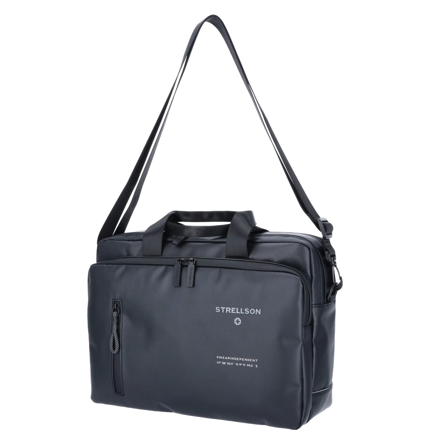 Strellson Umhängetasche Strellson Aktentasche Stockwell 2.0 Charles Black (1, 1-tlg., 1)