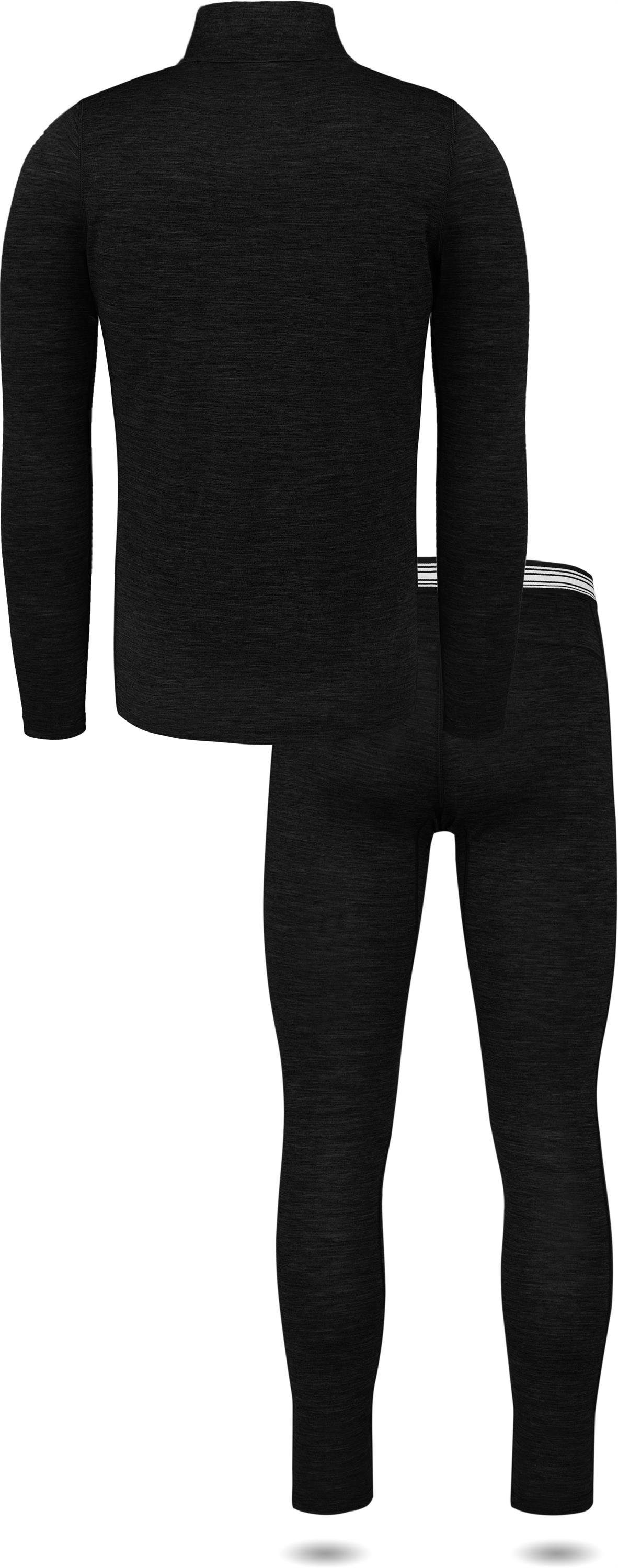 normani Thermounterhemd Herren Merino Langarmshirt und Hose 100 % Merinowol günstig online kaufen