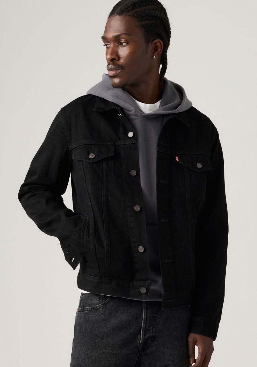 Levi's® Jeansjacke VINTAGE FIT TRUCKER JKT mit Knopfleiste