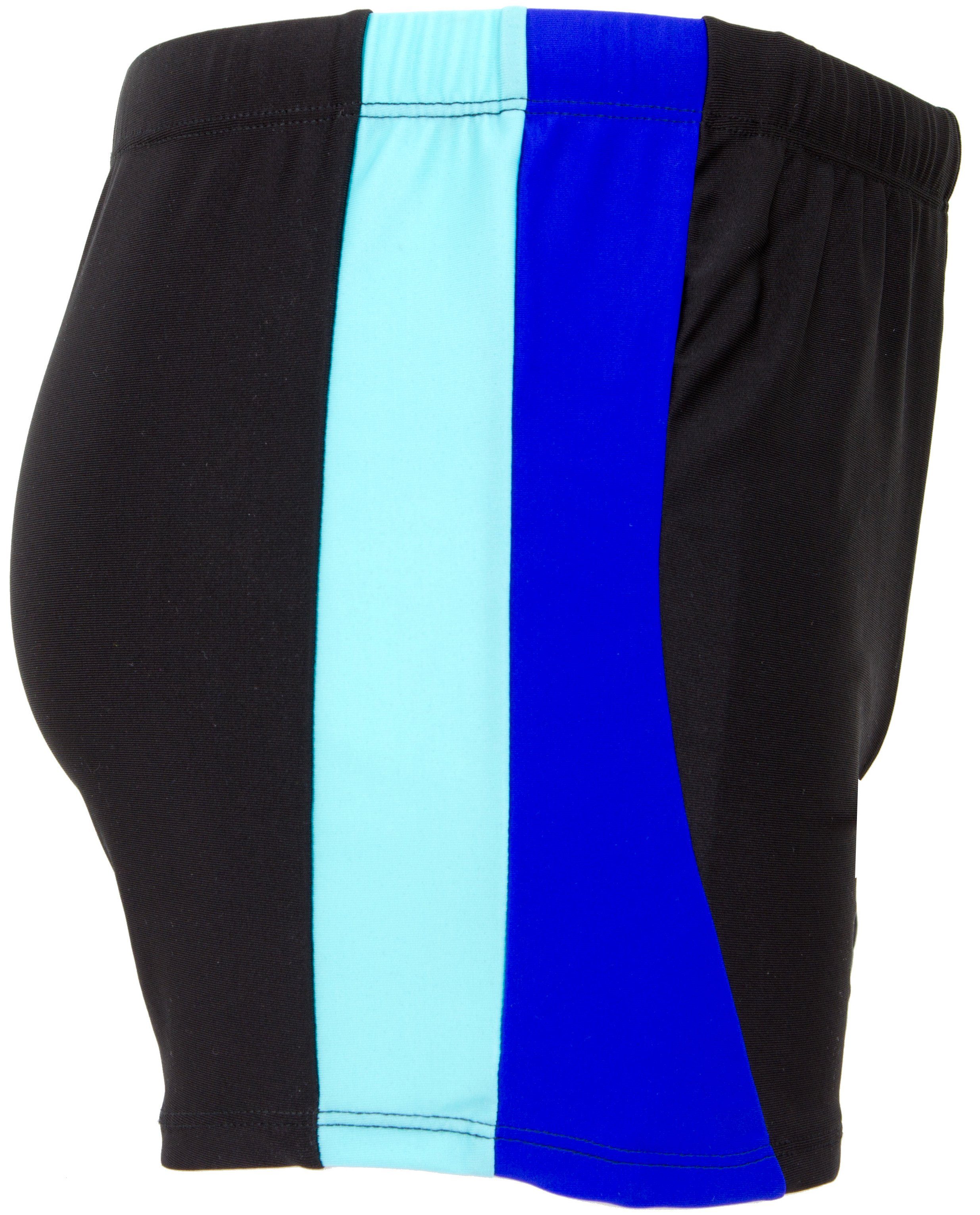 Luvanni Boxer-Badehose Badehose Herren Schnelltrocknende Beachshorts Badeshorts enganliegend Schwimmhose Männer Shorts Hose mit Streifenmuster – Bild 4 von 5