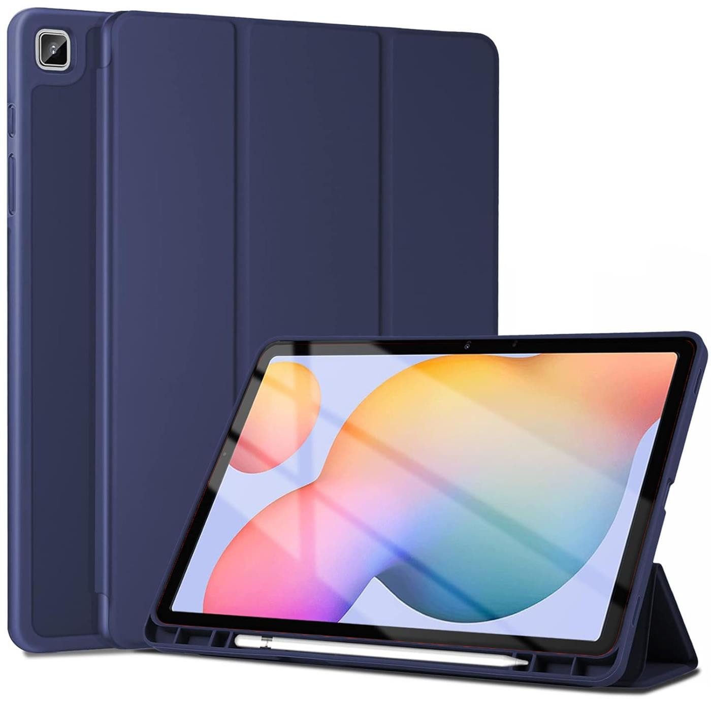CoolGadget Tablet-Hülle Smart Cover für Samsung Galaxy Tab A8 10.5 2021 27,9 cm(11,0 Zoll), Schutz Tasche aufstellbar mit Stift Halter für Galaxy Tab A8 10.5 2021