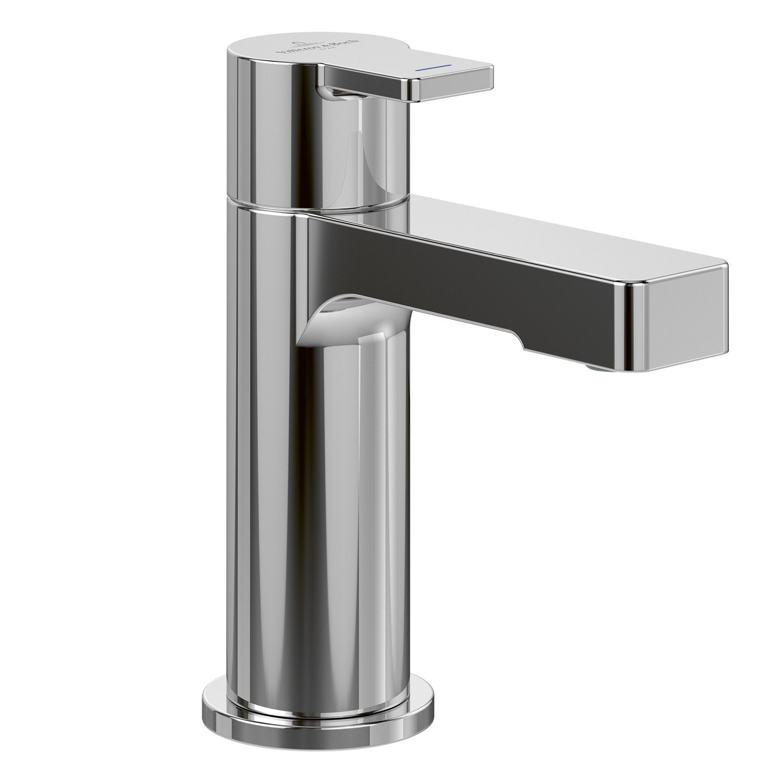 Villeroy & Boch Badarmatur TVW10300600061 Kaltwasserarmatur aus hochwertigem Messing, elegantes Design