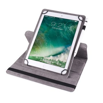 Wigento Tablet-Hülle Für Apple iPad Air 6 10.9 Zoll 360 Grad Uni Motiv 1 Tablet Tasche