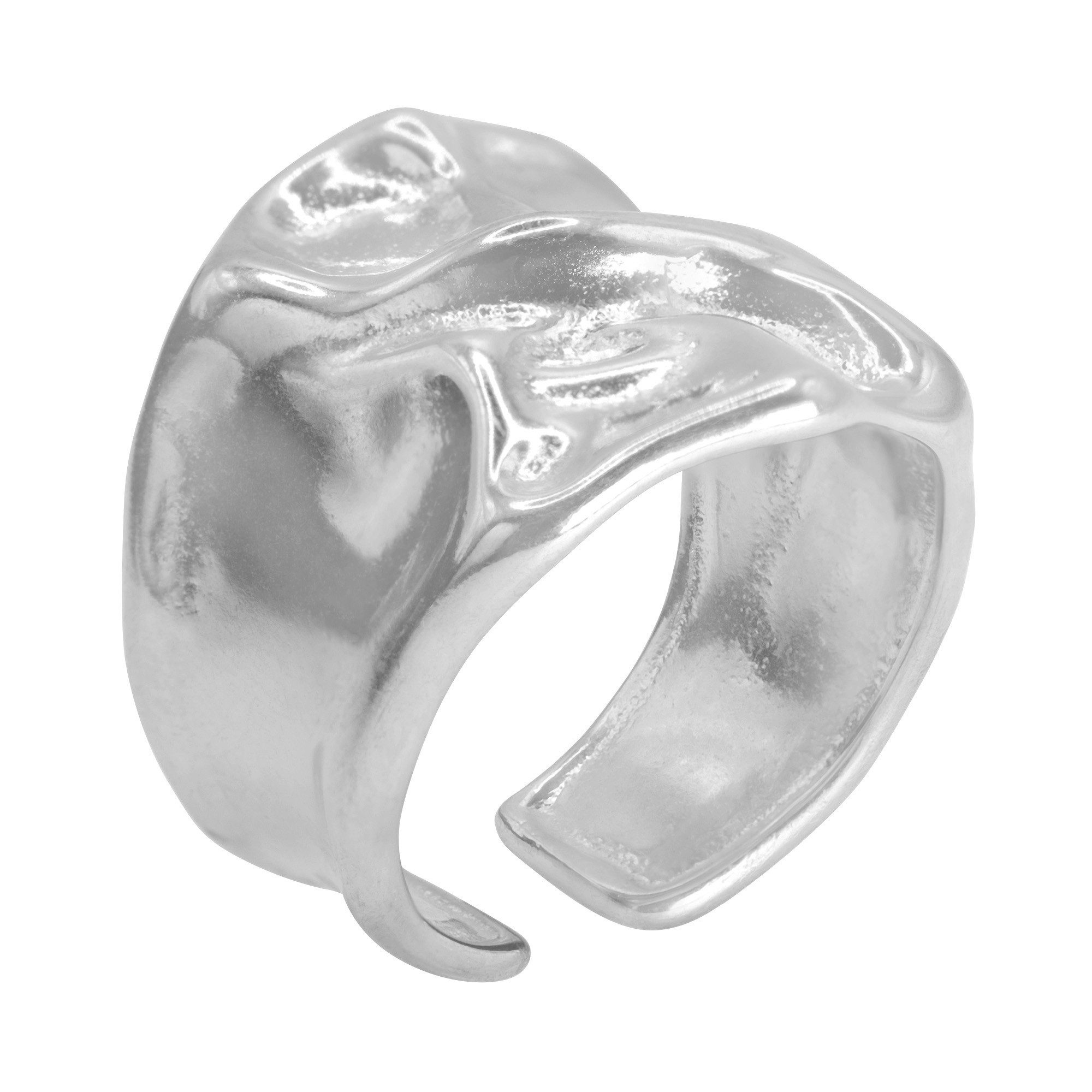 Fingerring Publio silberfarben