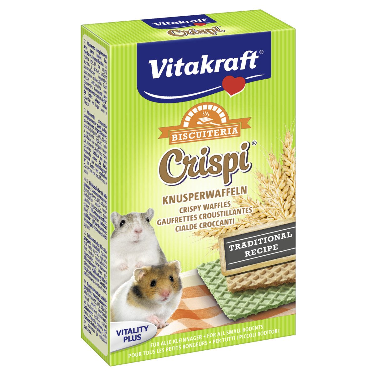 Vitakraft Crispi für Hamster 10 g, Snack für: Kleintier