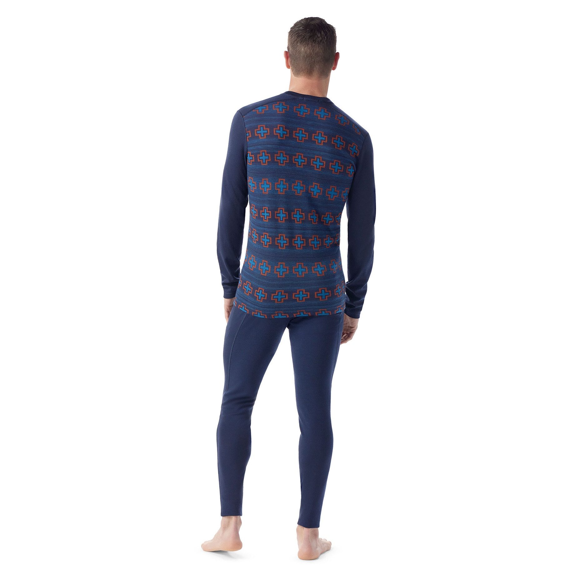 Smartwool Langarmshirt Funktionsunterwäsche Classic Thermal (wärmende Merinowolle, Rundhals)