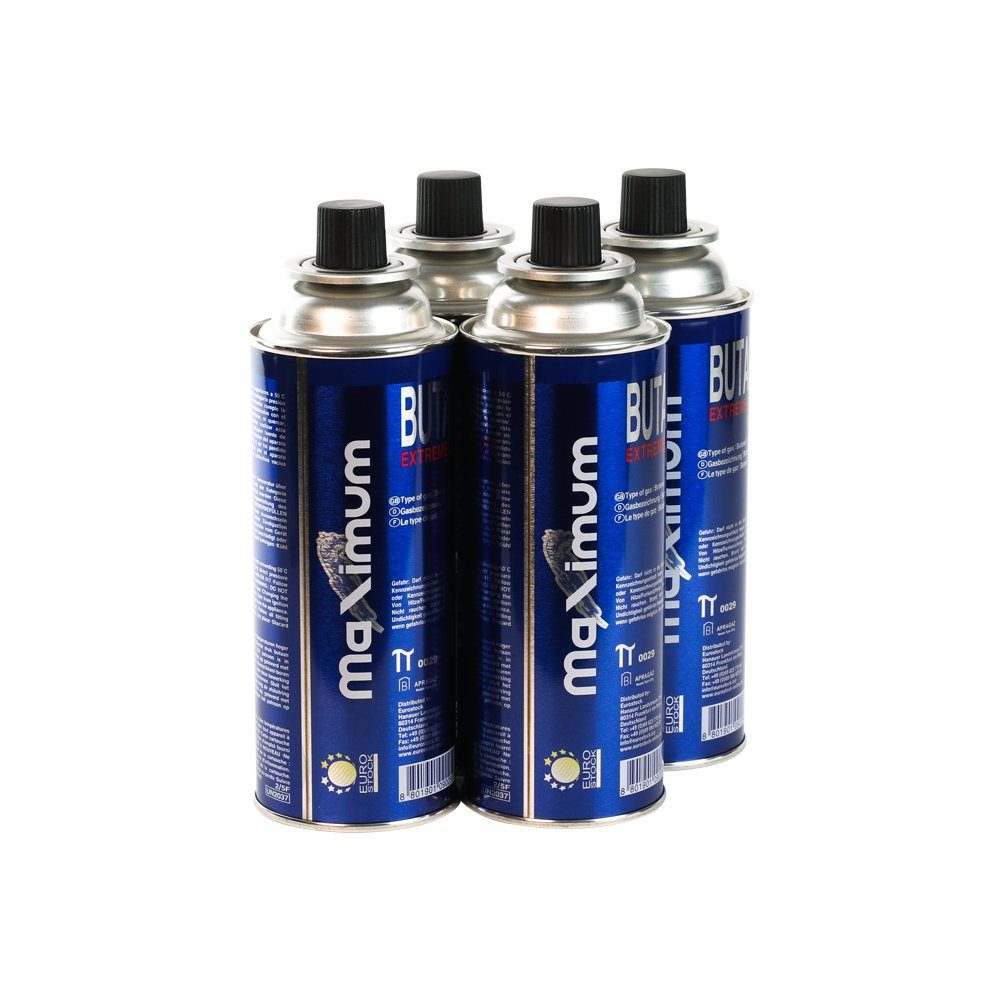 MaXimum Gaskartusche 4 x Butan-Gas-Kartusche: 227g für zuverlässige Outdoor günstig online kaufen