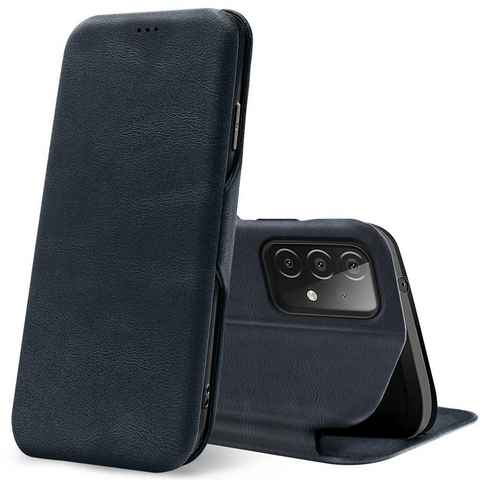 CoolGadget Handyhülle Business Premium Hülle Für Samsung Galaxy A23 5G 6,6 Zoll, Handy Tasche mit Kartenfach für Samsung A23 4G/5G Schutzhülle