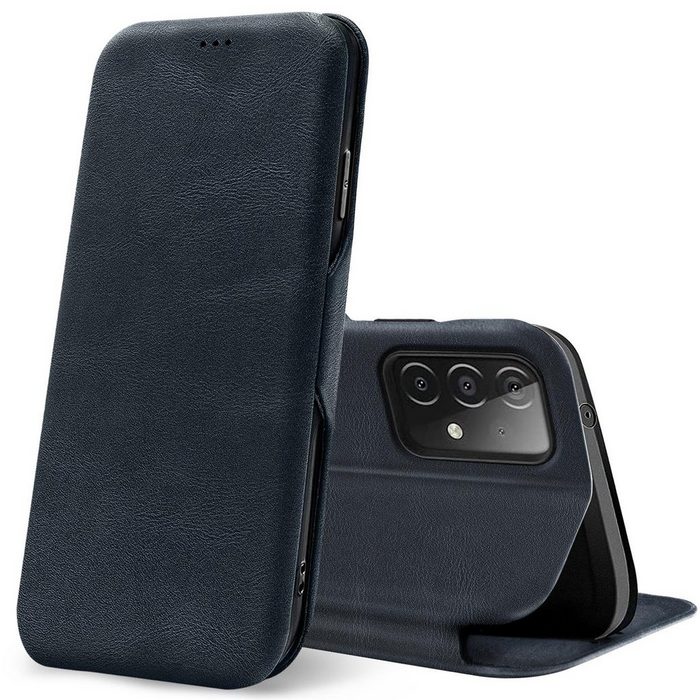 CoolGadget Handyhülle Business Premium Hülle Für Samsung Galaxy A23 5G 6 6 Zoll Handy Tasche mit Kartenfach für Samsung A23 4G/5G Schutzhülle