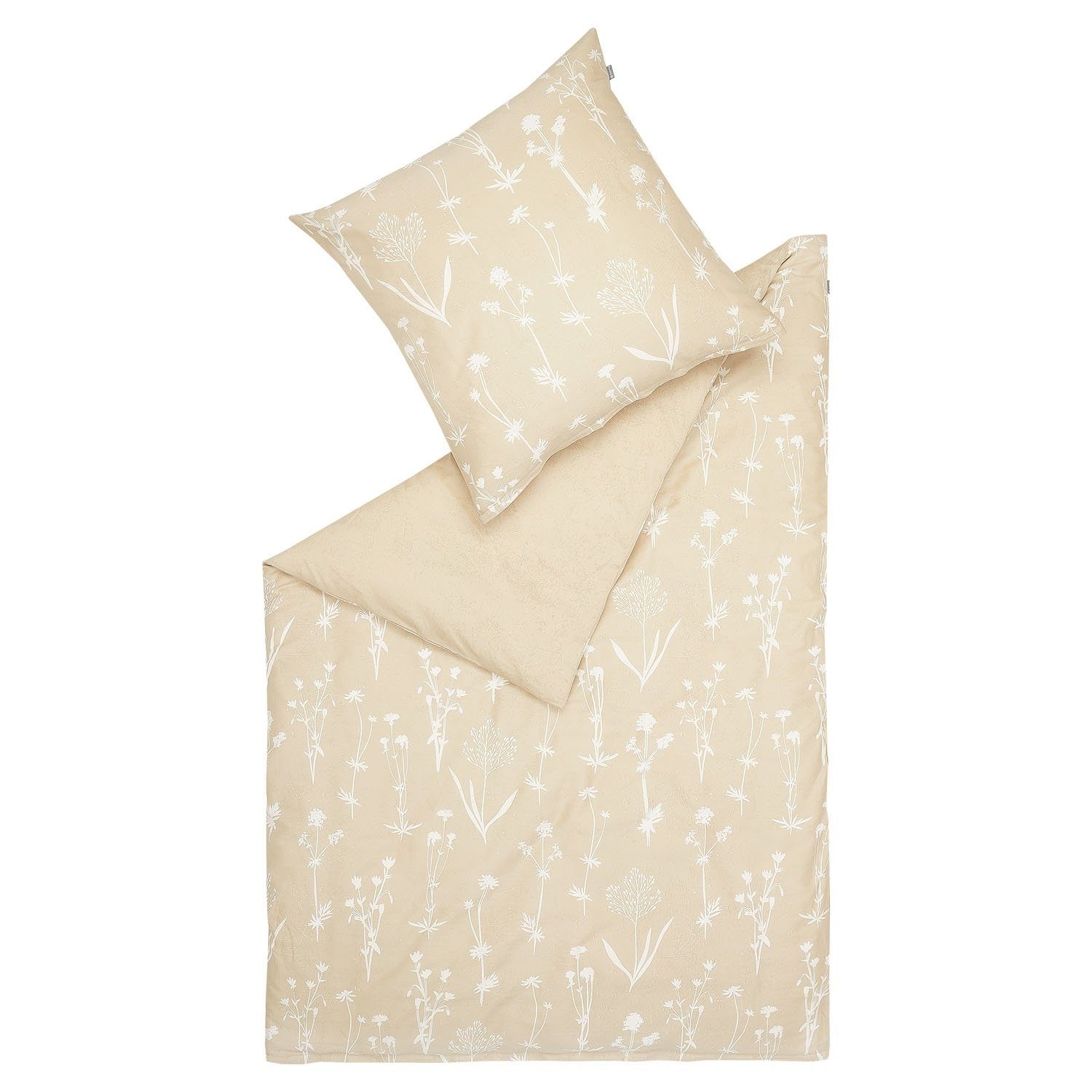 Stöckel & Grimmler Bettwäsche FLORAL, Creme, günstig online kaufen