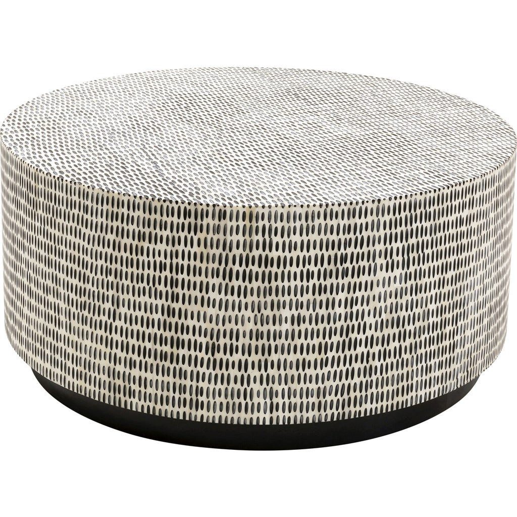 Kare Design Couchtisch Piano, Ø76cm
